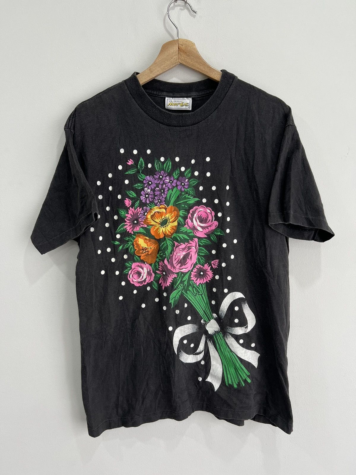 Japanese Brand Vintage Floral Bouquet Flowers Tee Shirt L Size US L / EU 52-54 / 3 - 1 Thumbnail