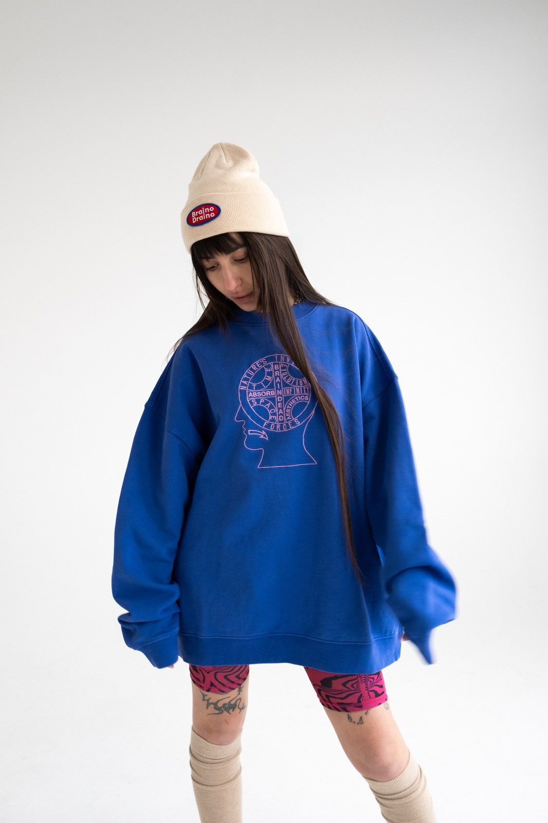 Brain Dead Brain Dead Invisible Forces Crewneck Sweatshirt Size US XL / EU 56 / 4 - 5 Thumbnail