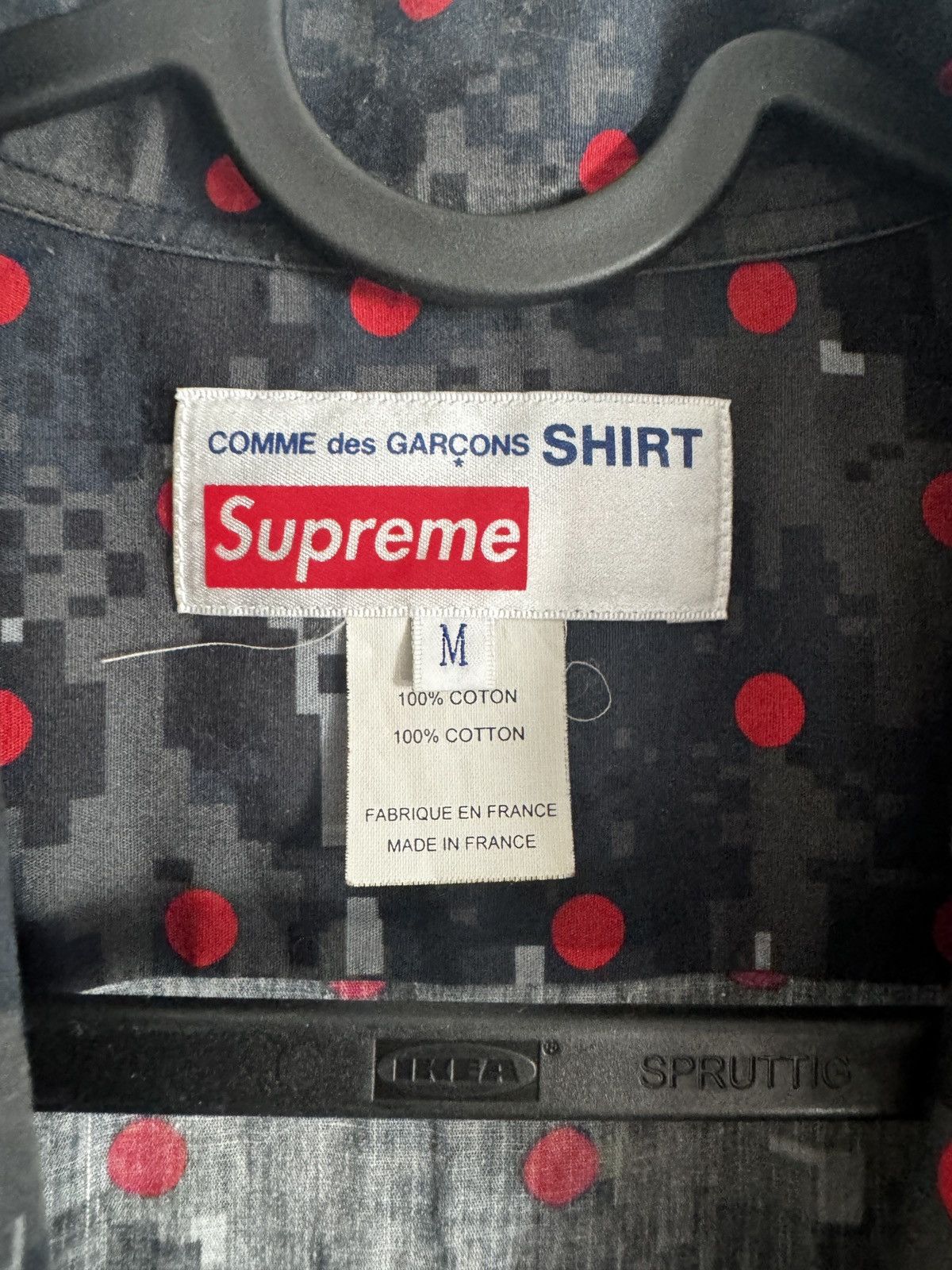Comme des Garcons × Supreme Supreme x comme des gracons shirt Size US M / EU 48-50 / 2 - 2 Thumbnail