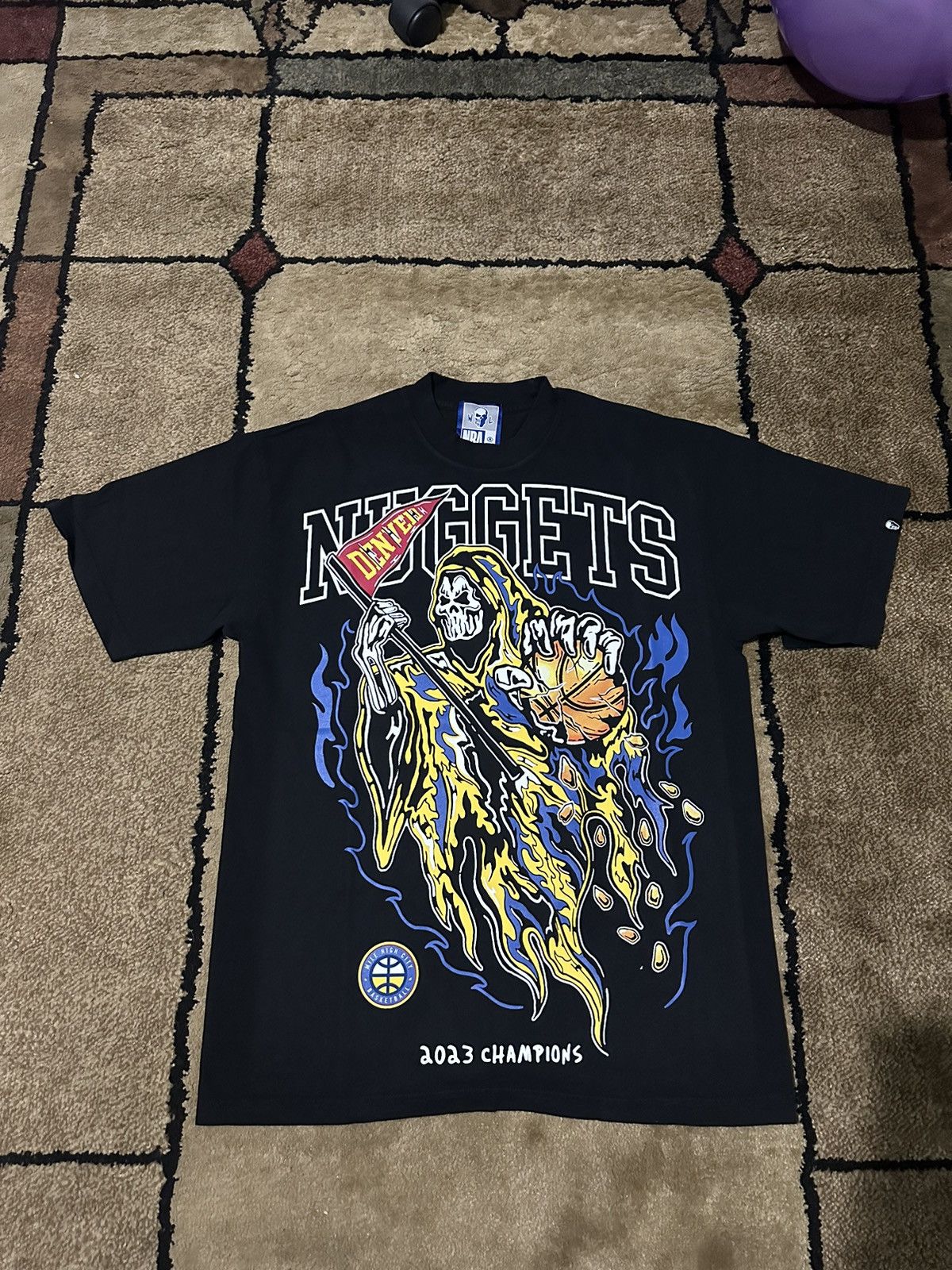 Warren Lotas Warren Lotas Denver Nuggets 2023 NBA Champions T 