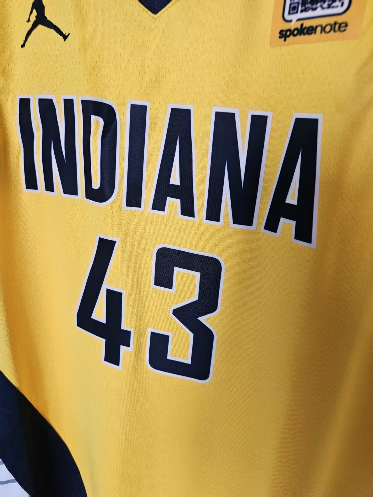 NBA Indiana Pacers #43 Pascal Siakam Jersey Size US XL / EU 56 / 4 - 3 Thumbnail