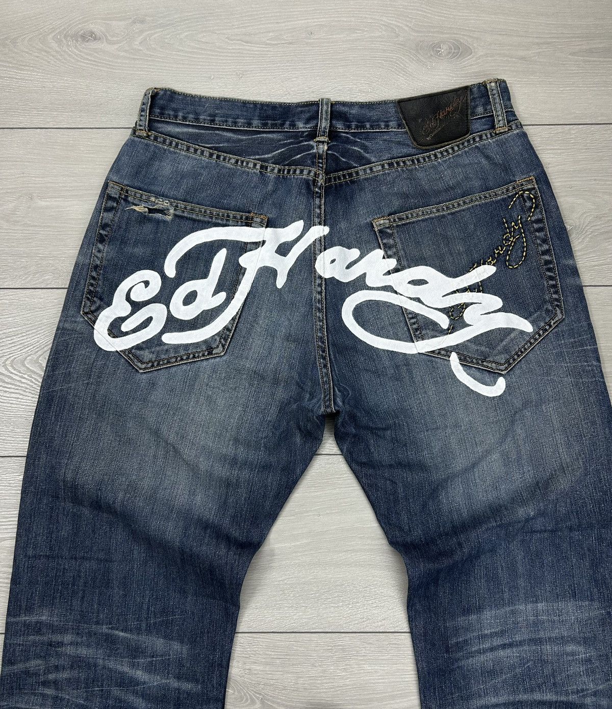 Ed Hardy Ed Hardy Denim Jeans Size 34 Size US 34 / EU 50 - 4 Thumbnail