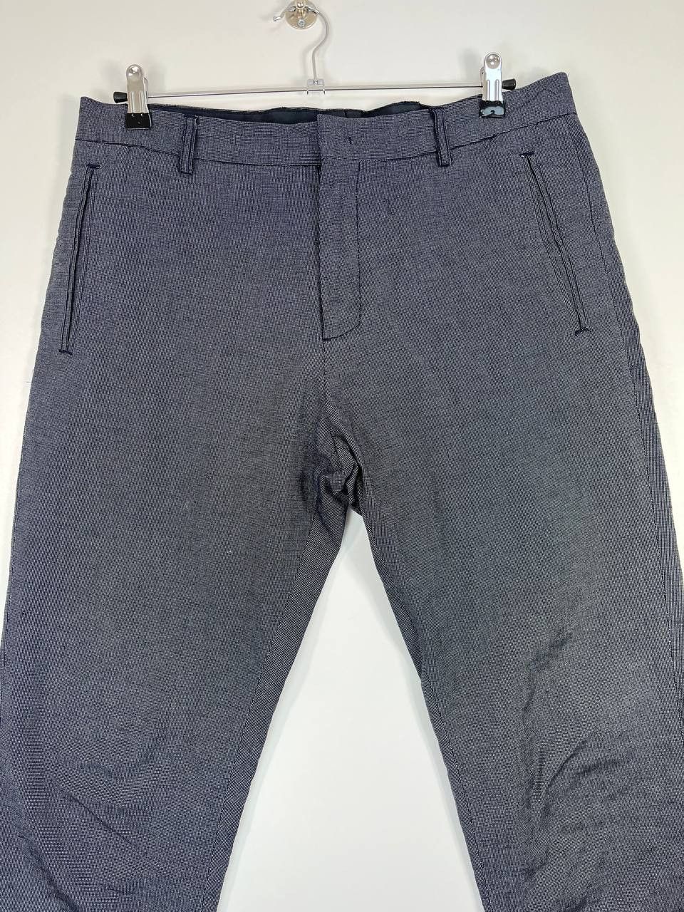 Emporio Armani Emporio Armani Men’s Dark Grey Dress Trousers Pants Size 50 Size US 34 / EU 50 - 2 Thumbnail