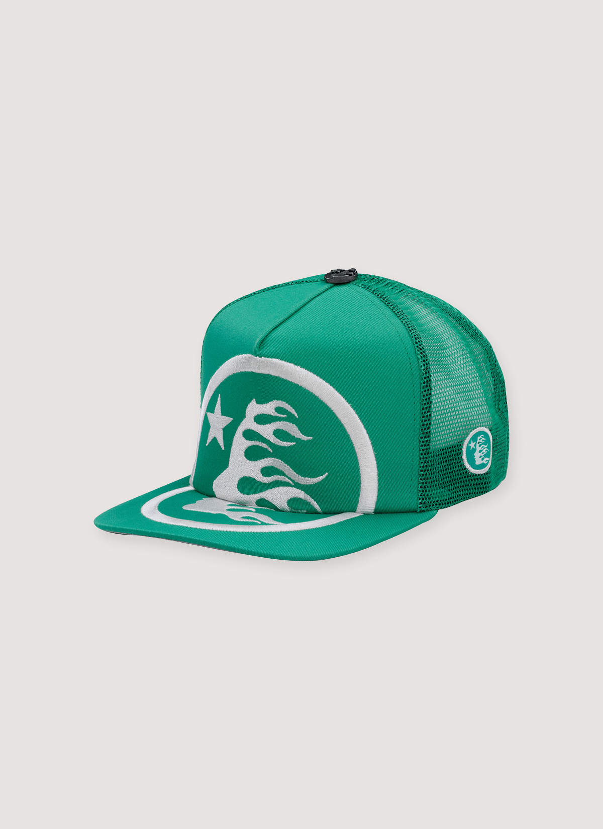 HELLSTAR Big Logo Trucker Hat Green Size ONE SIZE - 1 Thumbnail