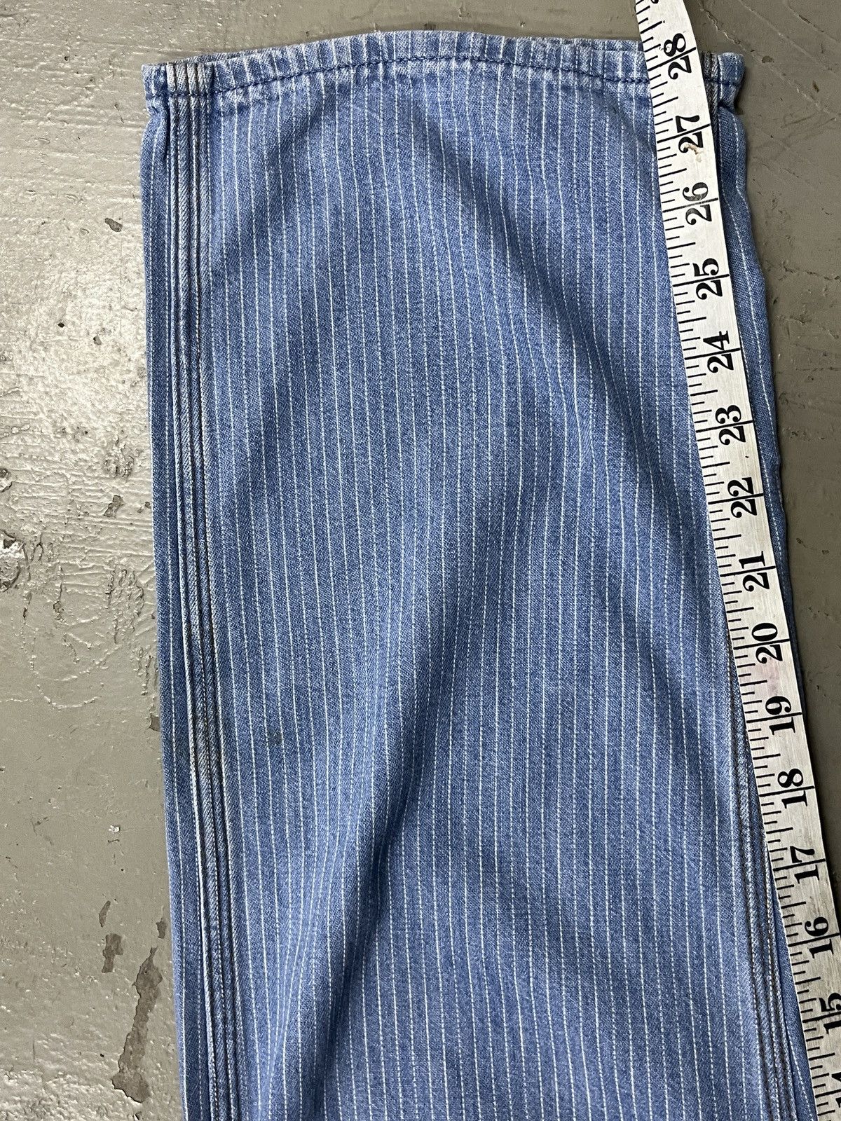 JW Anderson Pinstripe J.W. Anderson Uniqlo Hickory Carpenter Style Pant Size US 30 / EU 46 - 8 Thumbnail