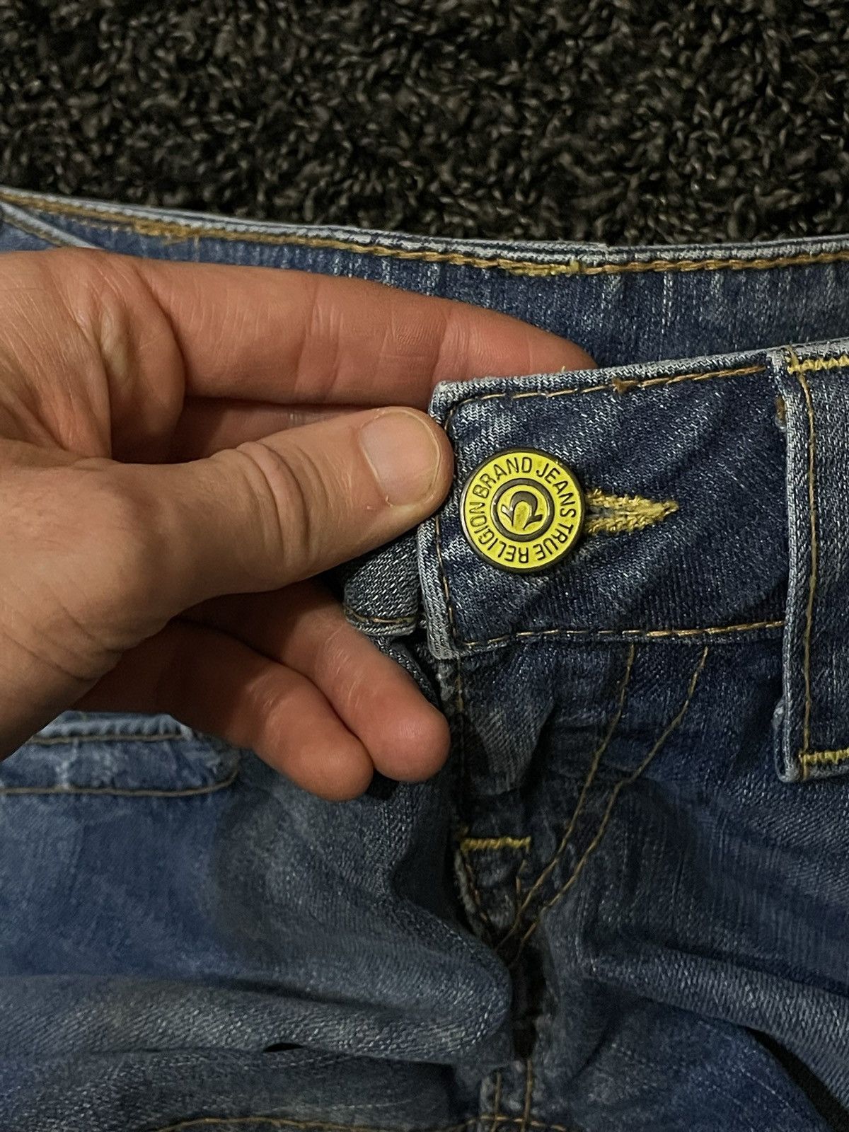 True Religion True Religion Skinny Wide Vintage Pant Jeans Y2K Streetwear Size 30" / US 8 / IT 44 - 5 Thumbnail