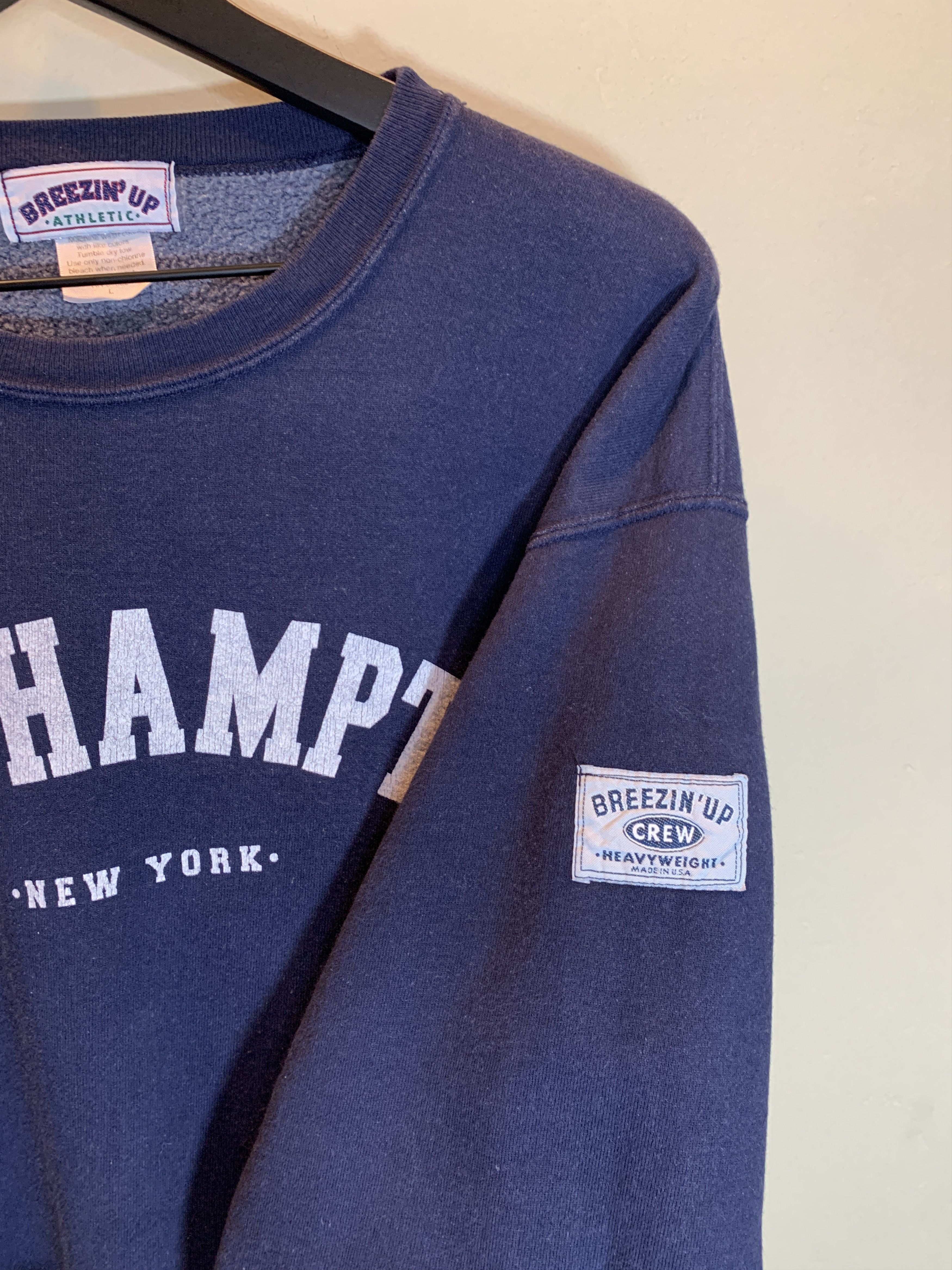 Vintage *RARE* Vintage East Hampton New York USA-Made Sweatshirt Size US L / EU 52-54 / 3 - 2 Thumbnail