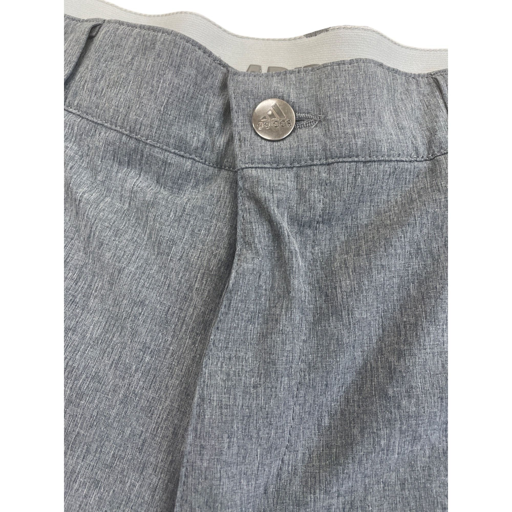 Adidas Adidas Mens Gray Performance Golf Casual Shorts Size 36 SKU Size US 36 / EU 52 - 6 Thumbnail