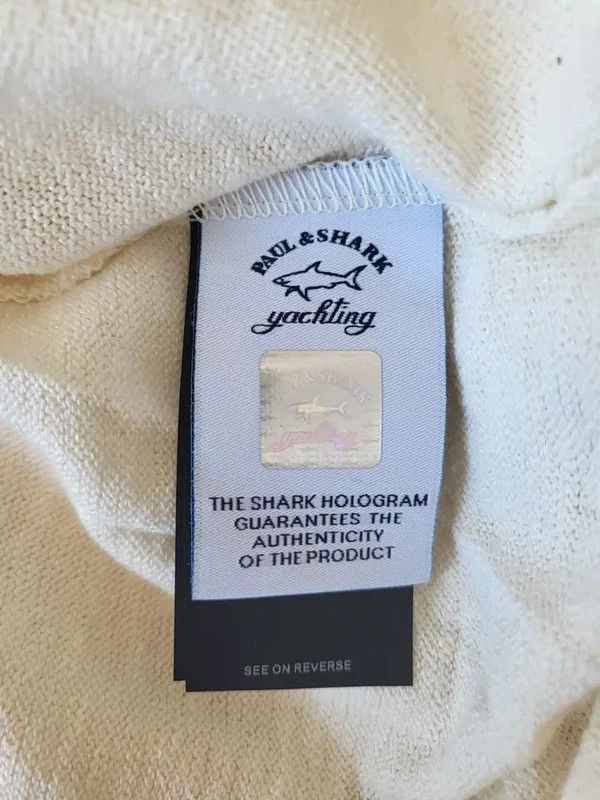 Paul & Shark RRP800€ PAUL&SHARK sz L Sweater NWT Linen Knitted Size US L / EU 52-54 / 3 - 4 Thumbnail