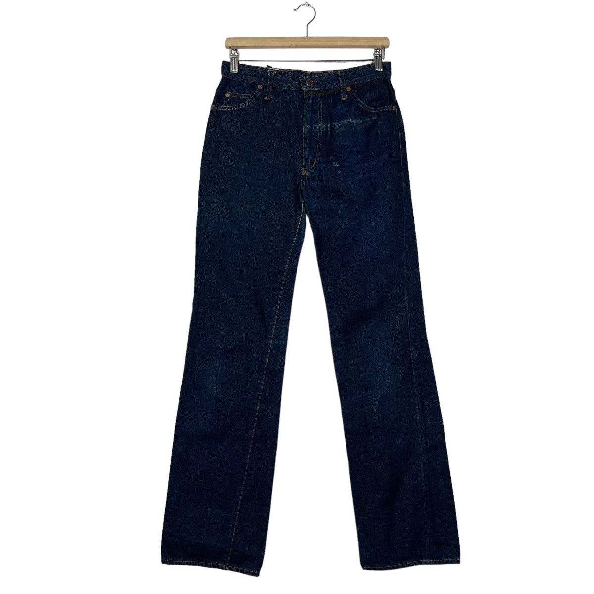 Vintage 🔥 VINTAGE 1970s BIG BELL DENIM JEANS Size US 30 / EU 46 - 2 Thumbnail