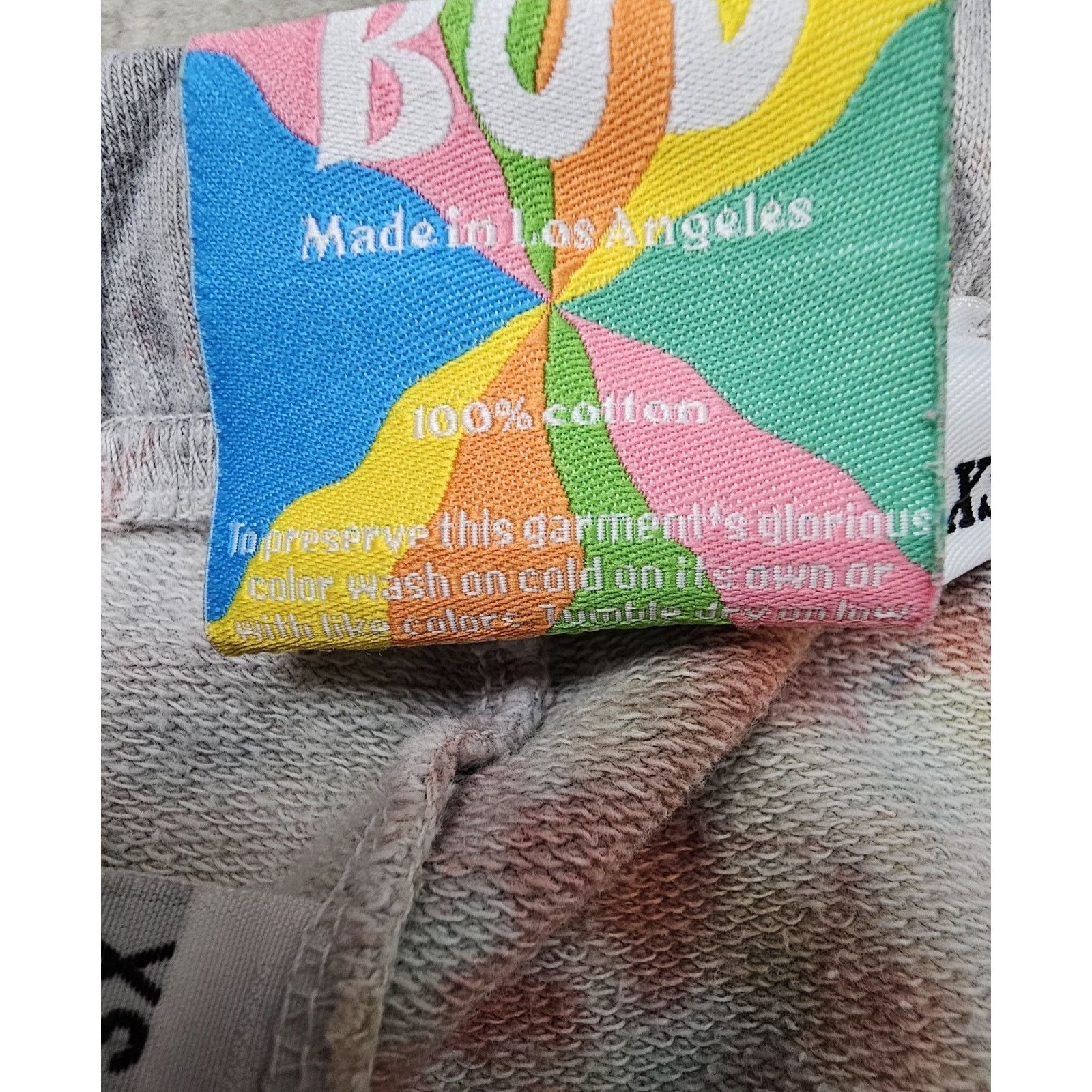 Big Bud Press Big Bud Press Tie Dye Sweat Shorts Magic Waters XS Size 25" / US 0 / IT 36 - 7 Thumbnail