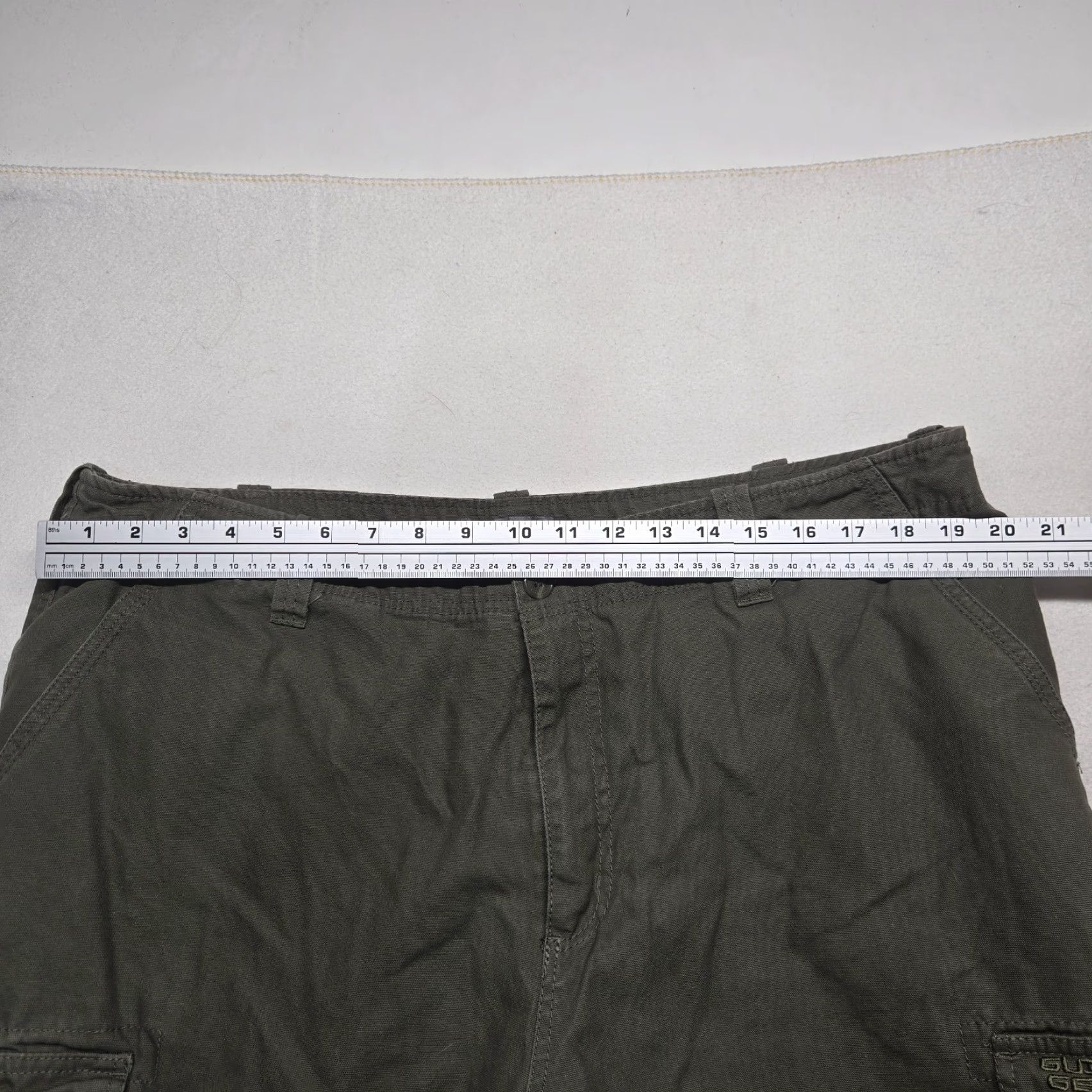 Vintage VINTAGE Guide Gear Cargo Flannel Lined Jeans Adults Mens 40x30 Gray Winter Fall Spring Casual High Rise Straight Fit Size US 40 / EU 56 - 5 Thumbnail