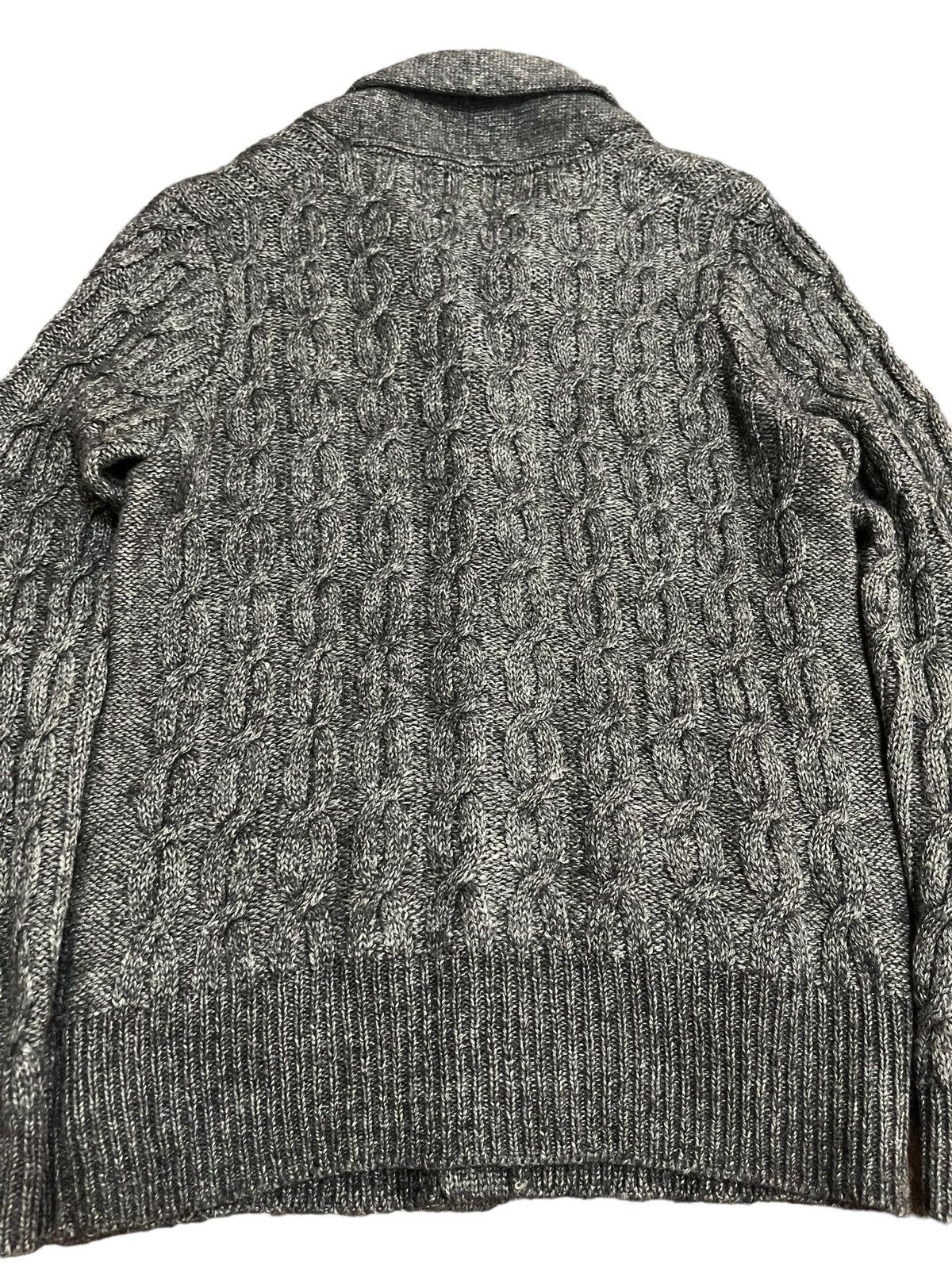 Beams Plus × Designer Vintage Beams Cable Knit Cardigan Jacket Size US M / EU 48-50 / 2 - 8 Thumbnail