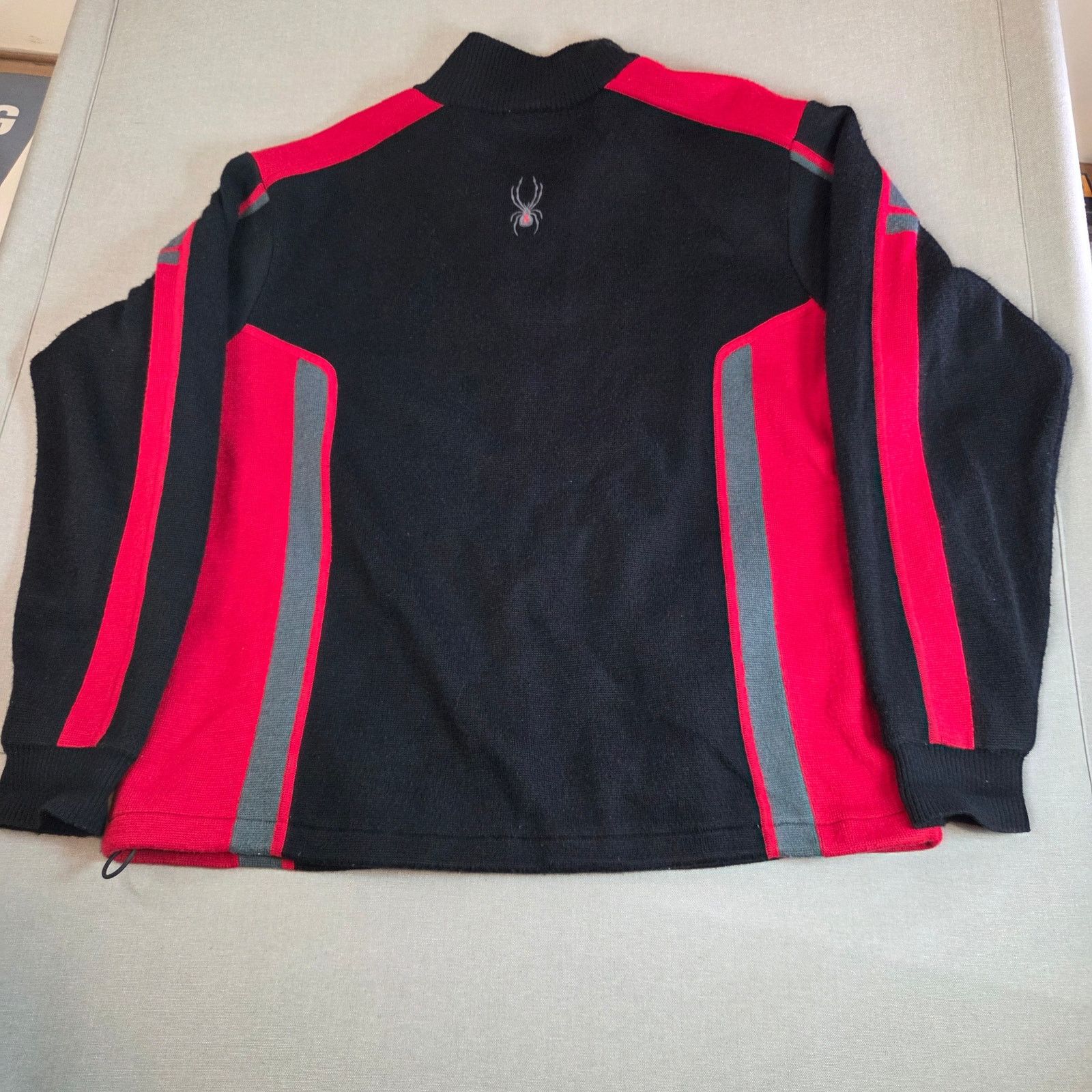 Spyder Vintage Spyder XL 1/4 Zip Wool Blend Sweater Size US XL / EU 56 / 4 - 2 Thumbnail
