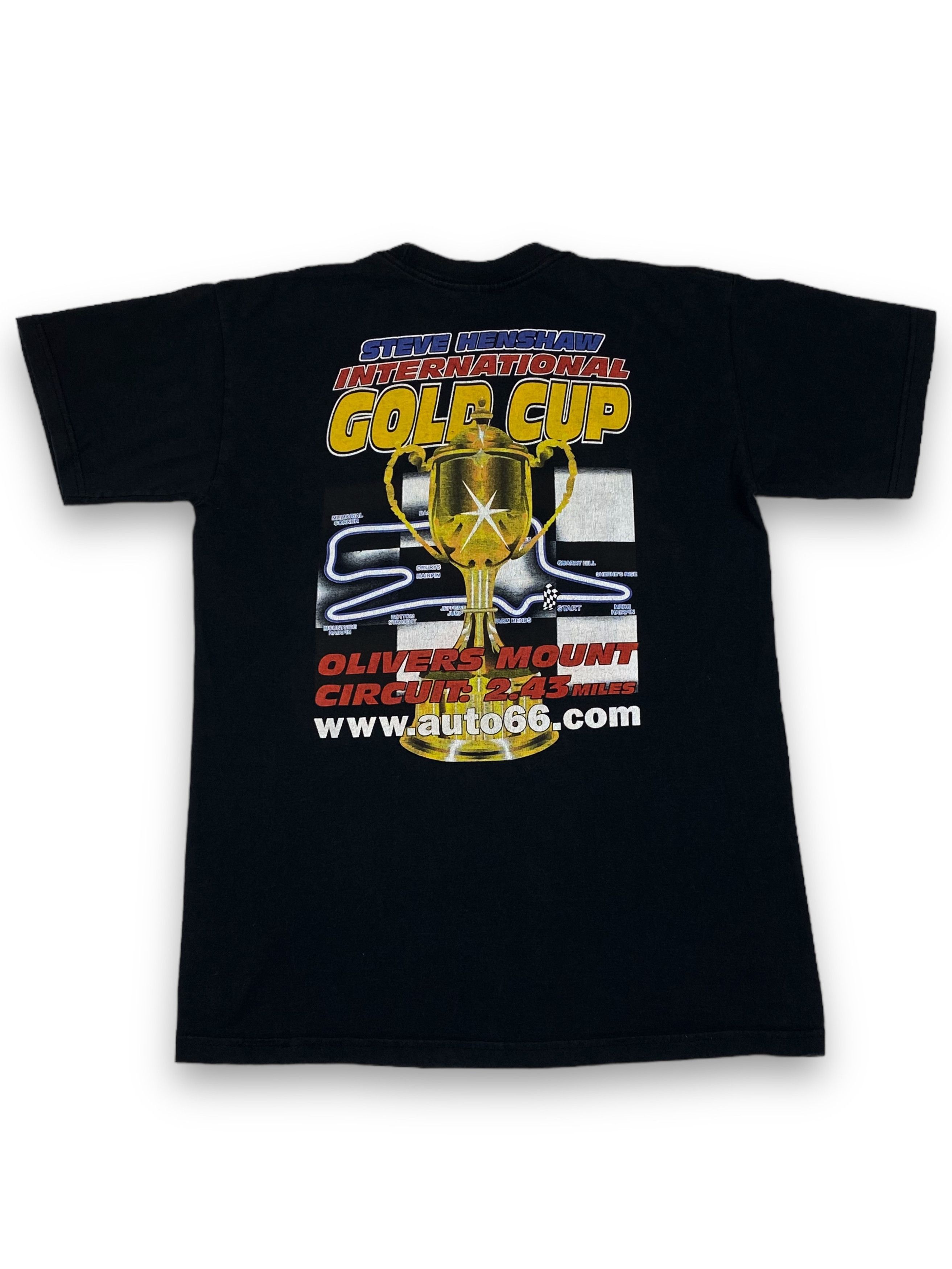 Vintage 2005 VINTAGE TT Moto GOLD CUP Racing Black T-Shirt M718 Size US S / EU 44-46 / 1 - 1 Thumbnail