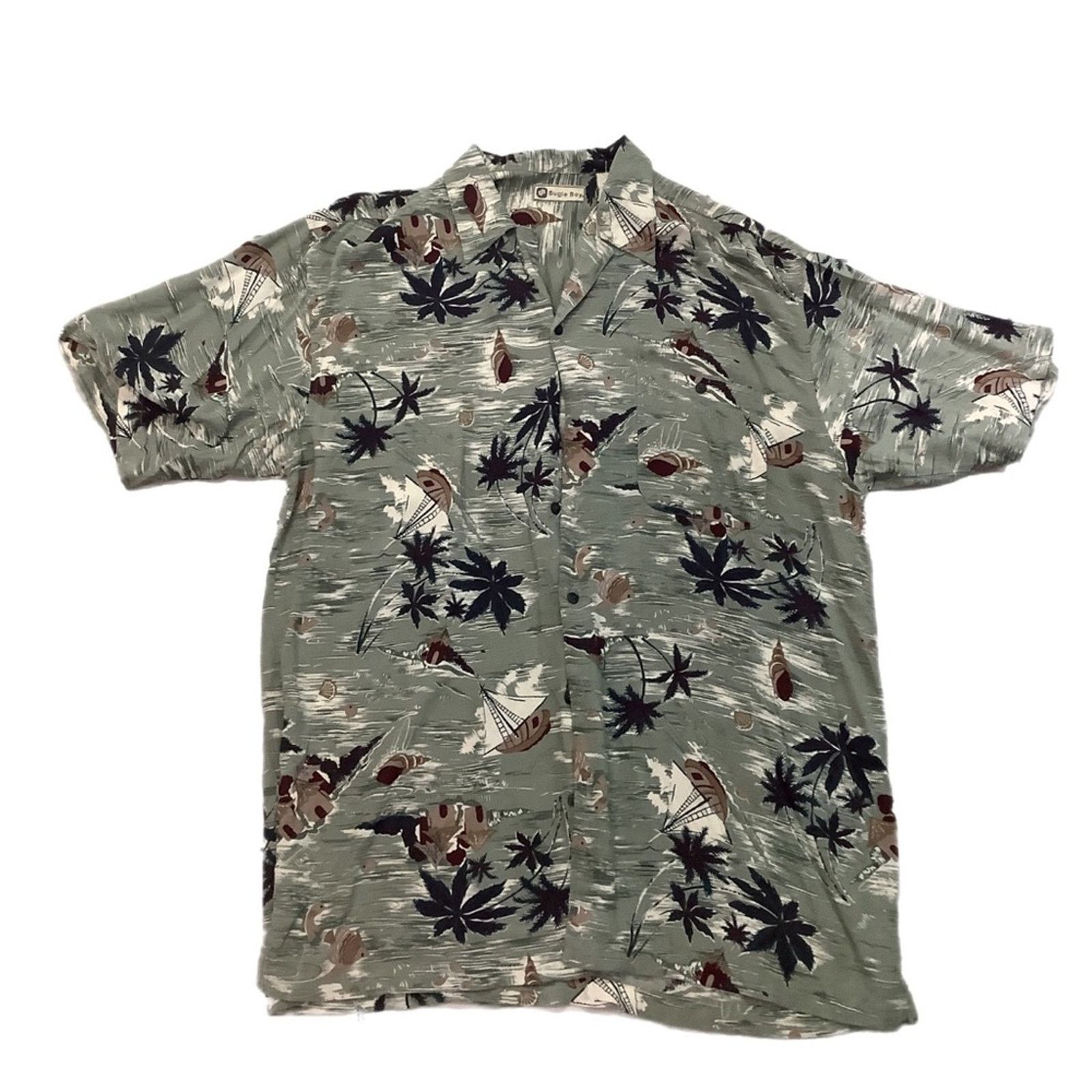 Bugle Boy Vintage 90s Bugle Boy Hawaiian shirt Size US XL / EU 56 / 4 - 1 Thumbnail