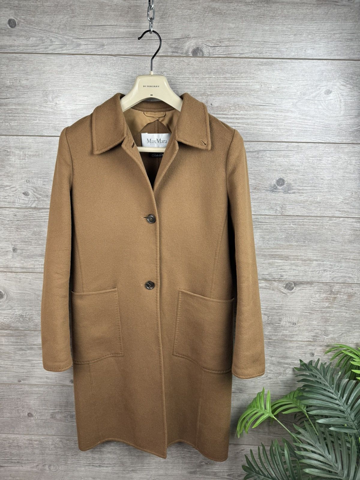 Max Mara Max Mara Vintage Trench Cashmere Women Size M / US 6-8 / IT 42-44 - 3 Thumbnail