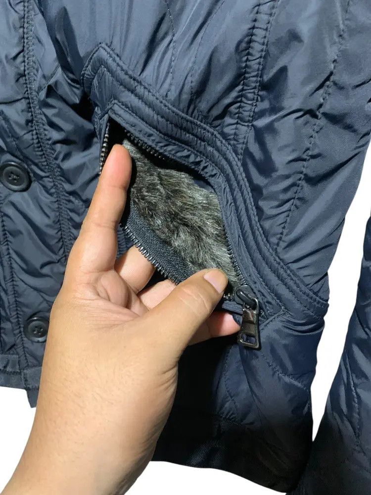 Beams Plus Vintage Beams patches quilted fur jacket Size US L / EU 52-54 / 3 - 8 Thumbnail