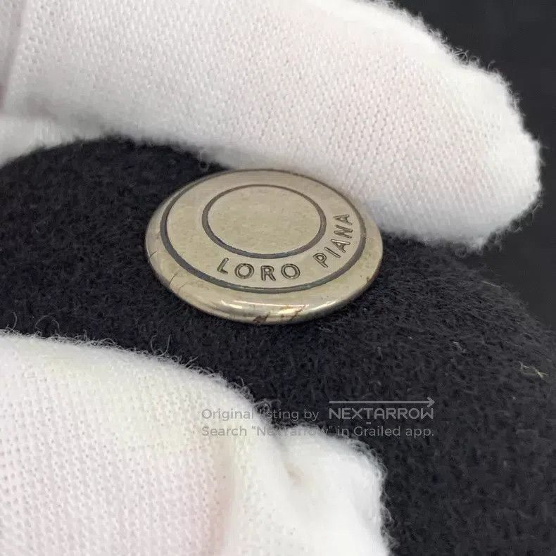 Loro Piana Loro Piana Black Cashmere Crewneck Single-Breasted Long Sl Size 4XL / US 24-26 - 8 Thumbnail