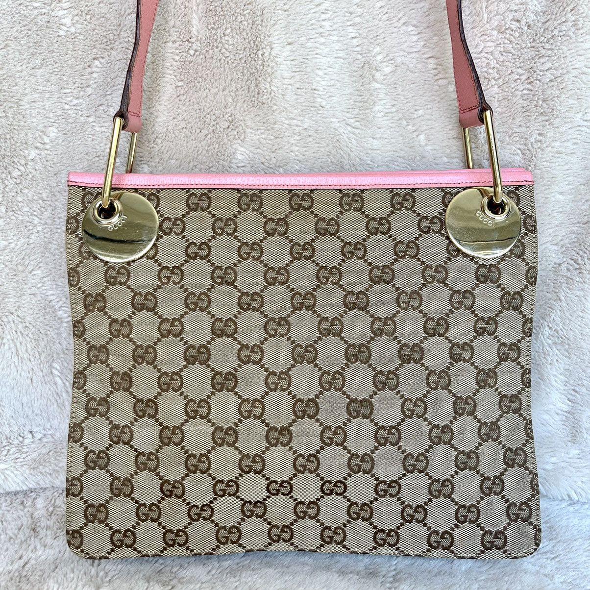 Gucci Gucci GG Monogram Eclipse Crossbody Messenger Bag Size ONE SIZE - 8 Thumbnail