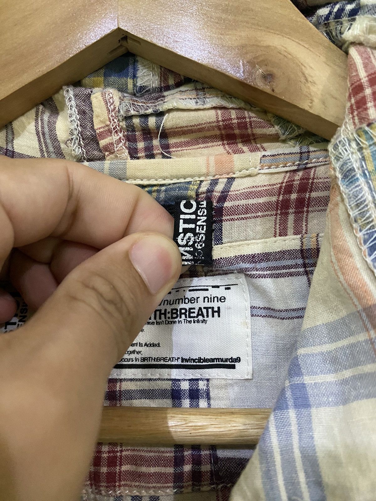 Japanese Brand Brth : Breath X Number Nine Patchwork Multi Colour Hoodie Size US M / EU 48-50 / 2 - 4 Thumbnail