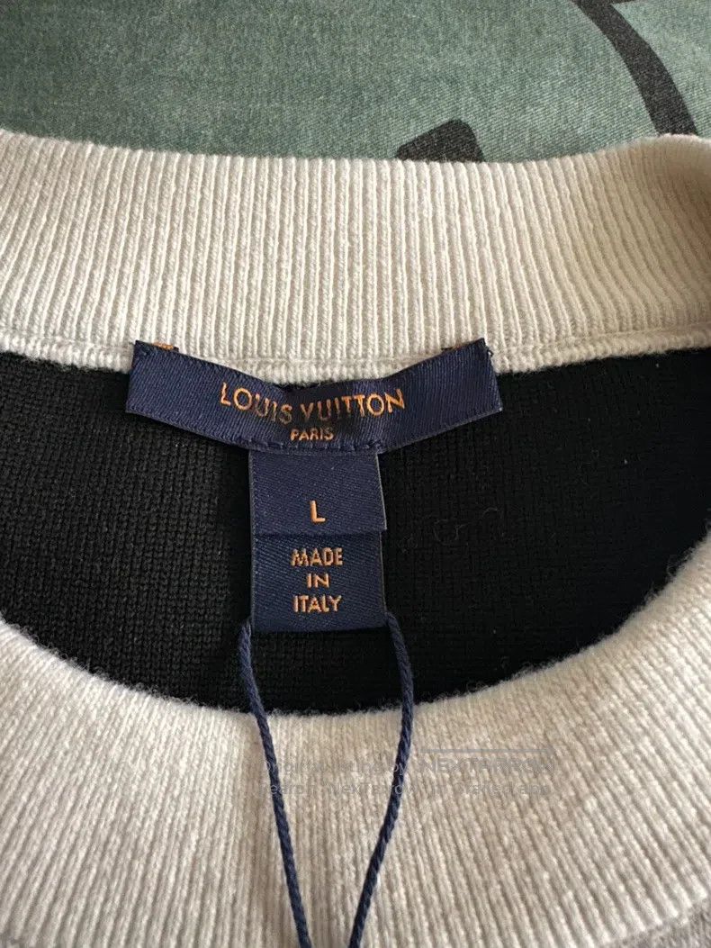 Louis Vuitton Louis Vuitton SS23 LV Monogrammed Long Sleeve Sweater Size US L / EU 52-54 / 3 - 3 Thumbnail