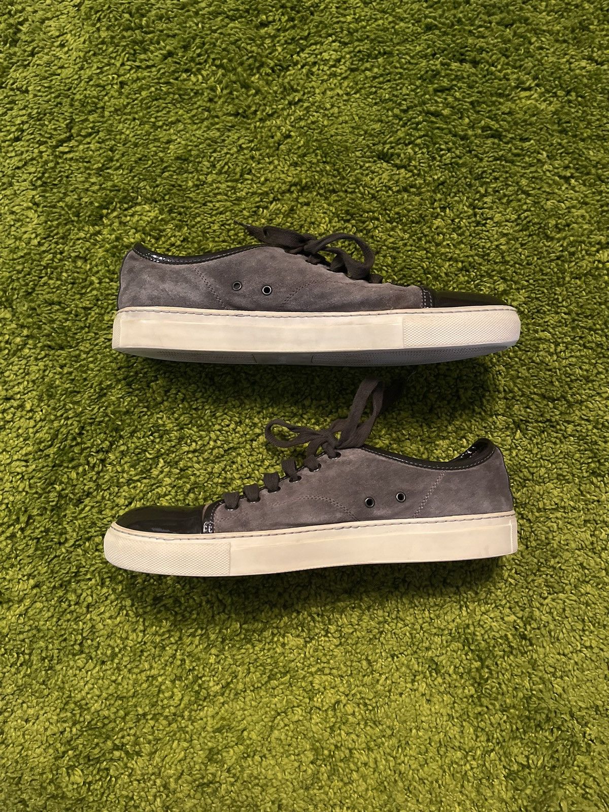 Genuine Leather × Lanvin Lanvin Avant garde real suede leather sneakers Size US 7 / EU 40 - 5 Thumbnail
