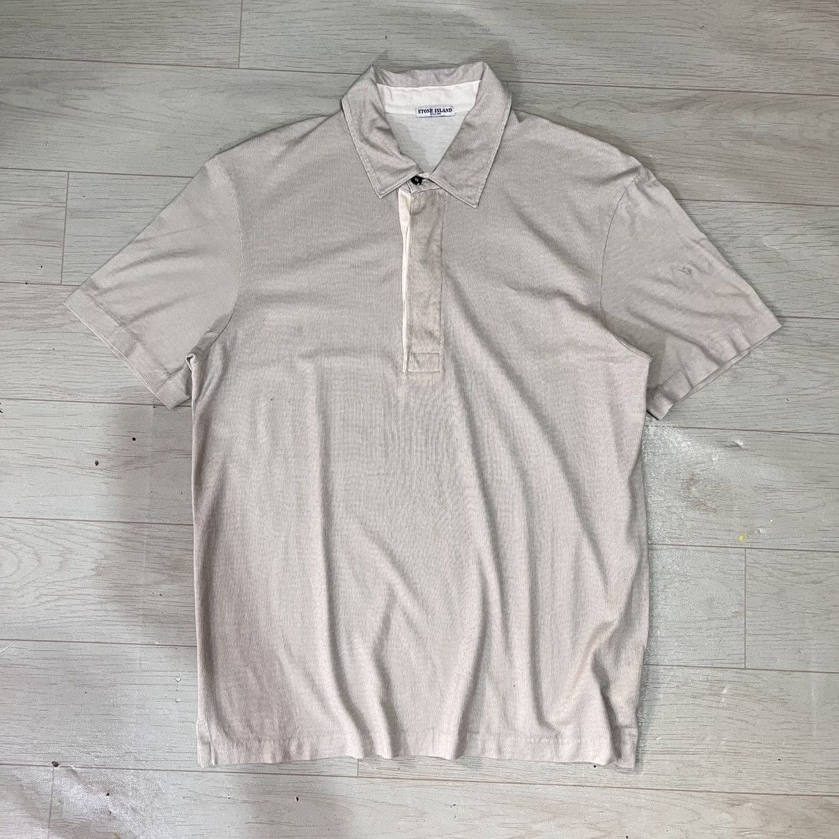 Vintage stone island SS/2007 poloshirt
