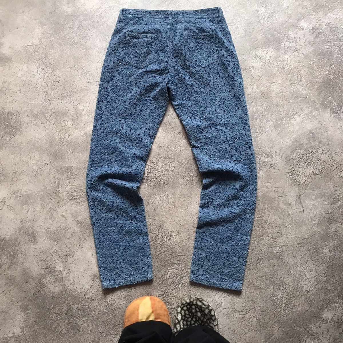 Vintage Vintage Y2K Baggy Distressed Mesh Sweatpants Grunge Logo 32 Size US 32 / EU 48 - 5 Thumbnail