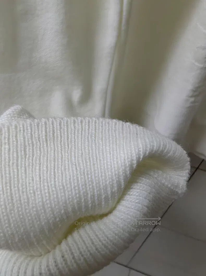 Hermes Hermes White Cashmere and Wool Round Neck Long-Sleeve Cash Size XS / US 0-2 / IT 36-38 - 4 Thumbnail
