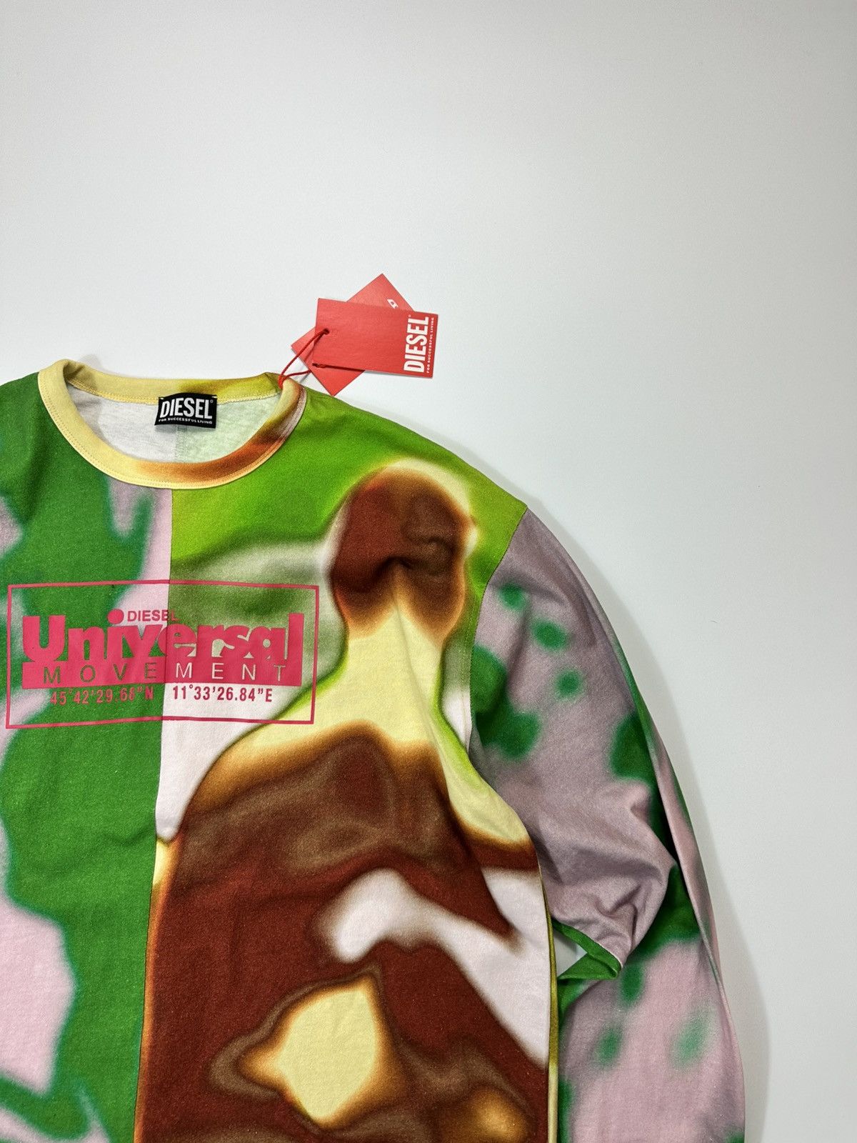 Diesel Diesel Long Sleeve Multicolor Universal Movement Size US M / EU 48-50 / 2 - 5 Thumbnail