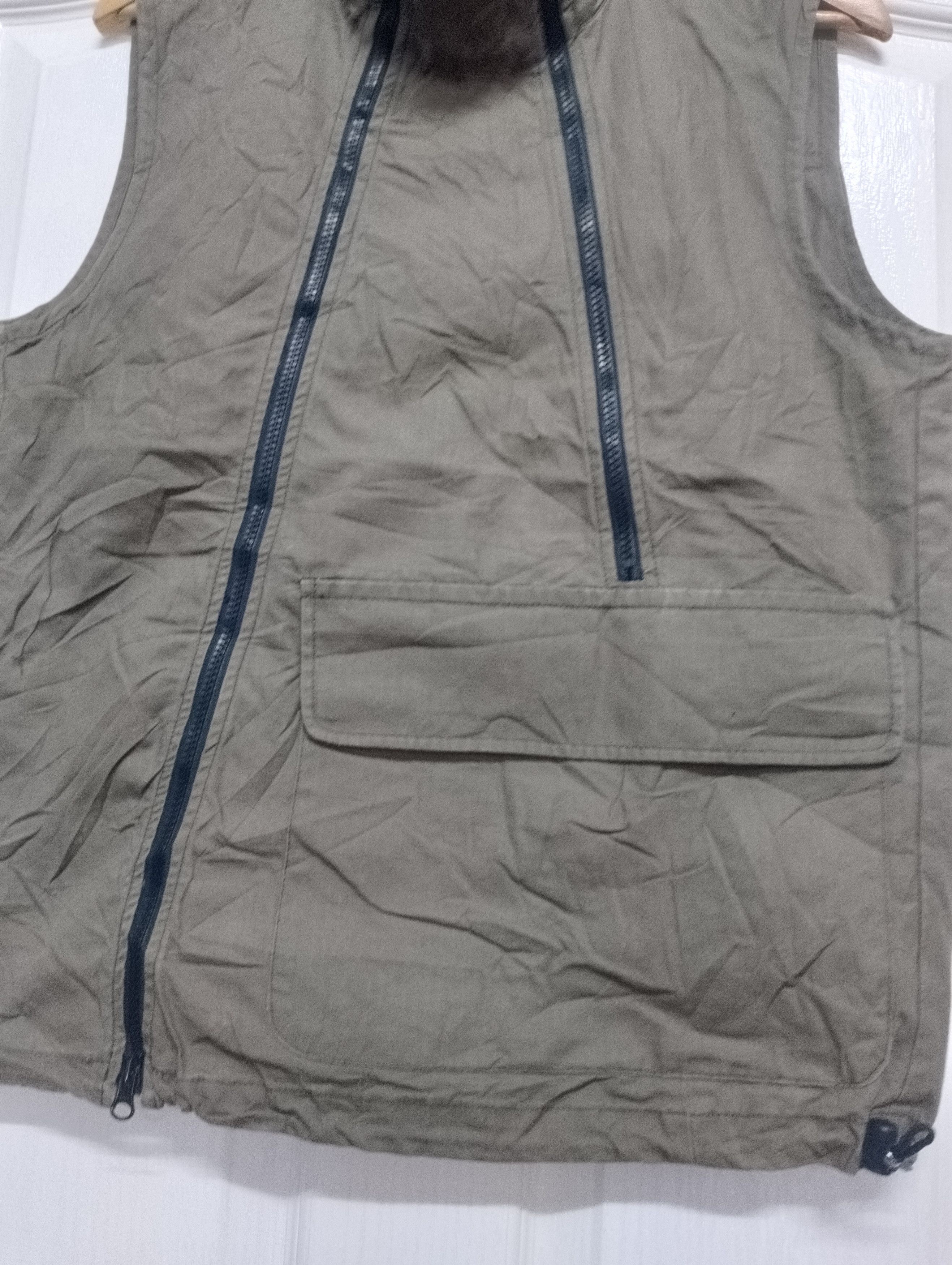Jun Takahashi Jun Men Asymetri zipper Seditionaries Punk Jacket Sleveless Size US L / EU 52-54 / 3 - 5 Thumbnail