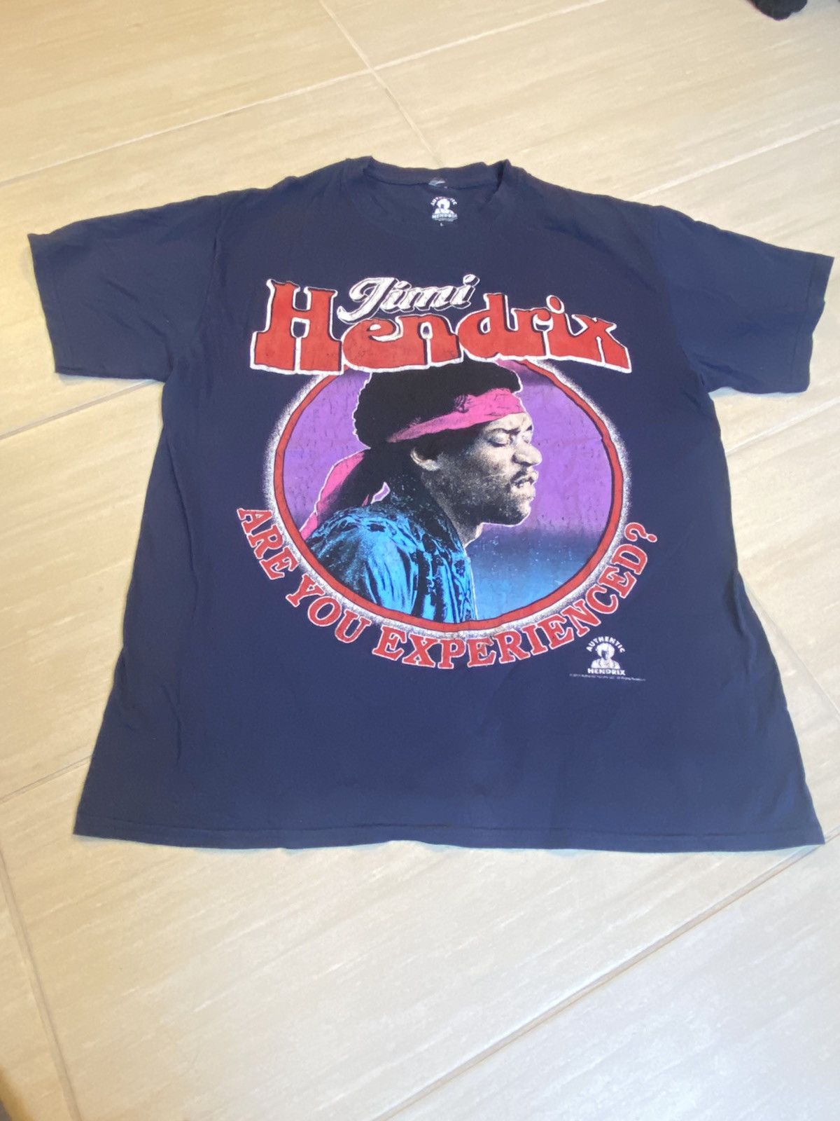 Band Tees × Jimi Hendrix × Vintage Vintage Jimi Hendrix T-Shirt Size US L / EU 52-54 / 3 - 1 Thumbnail