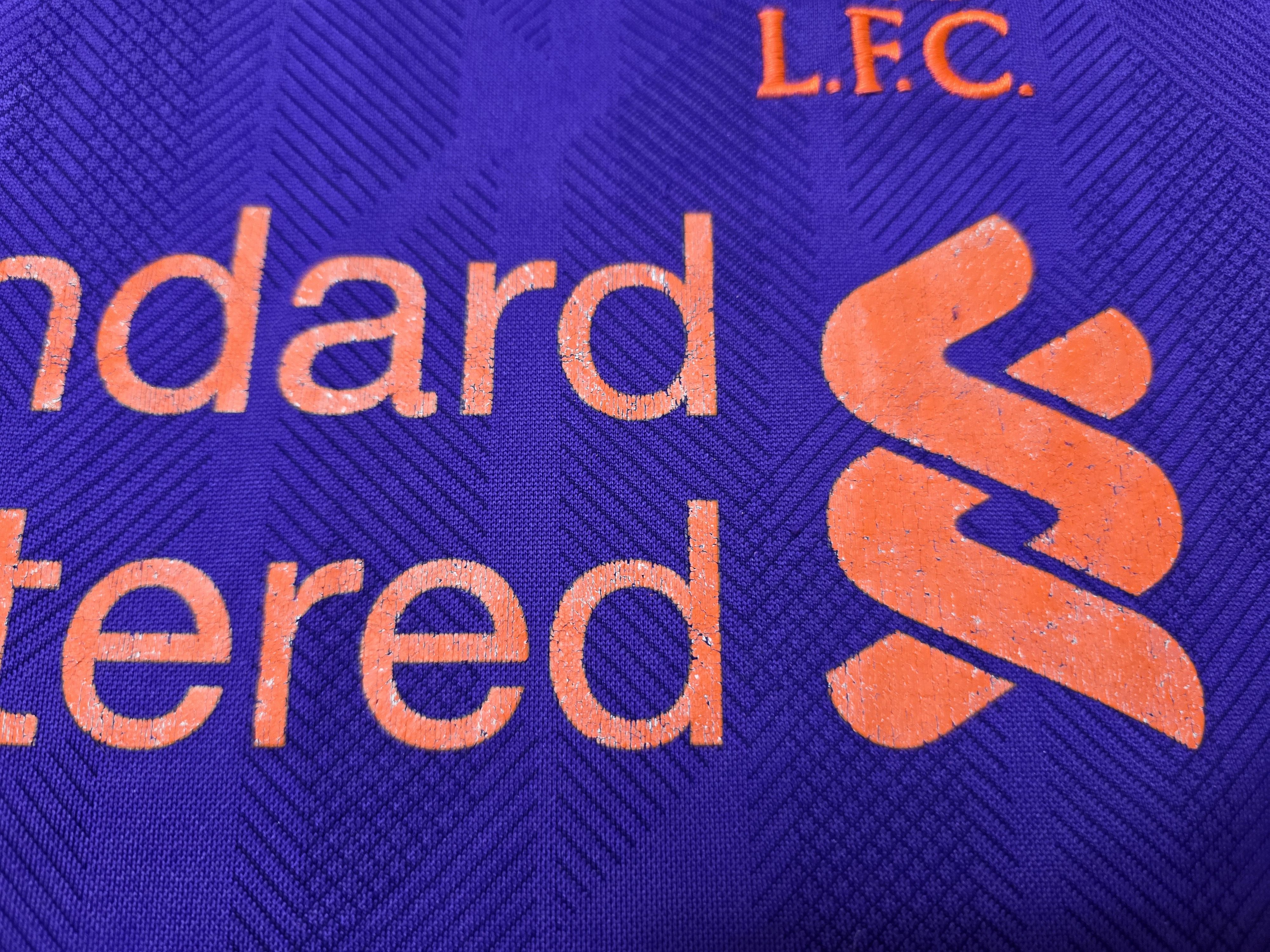 New Balance LIVERPOOL 2018 2019 AWAY FOOTBALL SHIRT SOCCER JERSEY Size US M / EU 48-50 / 2 - 6 Thumbnail
