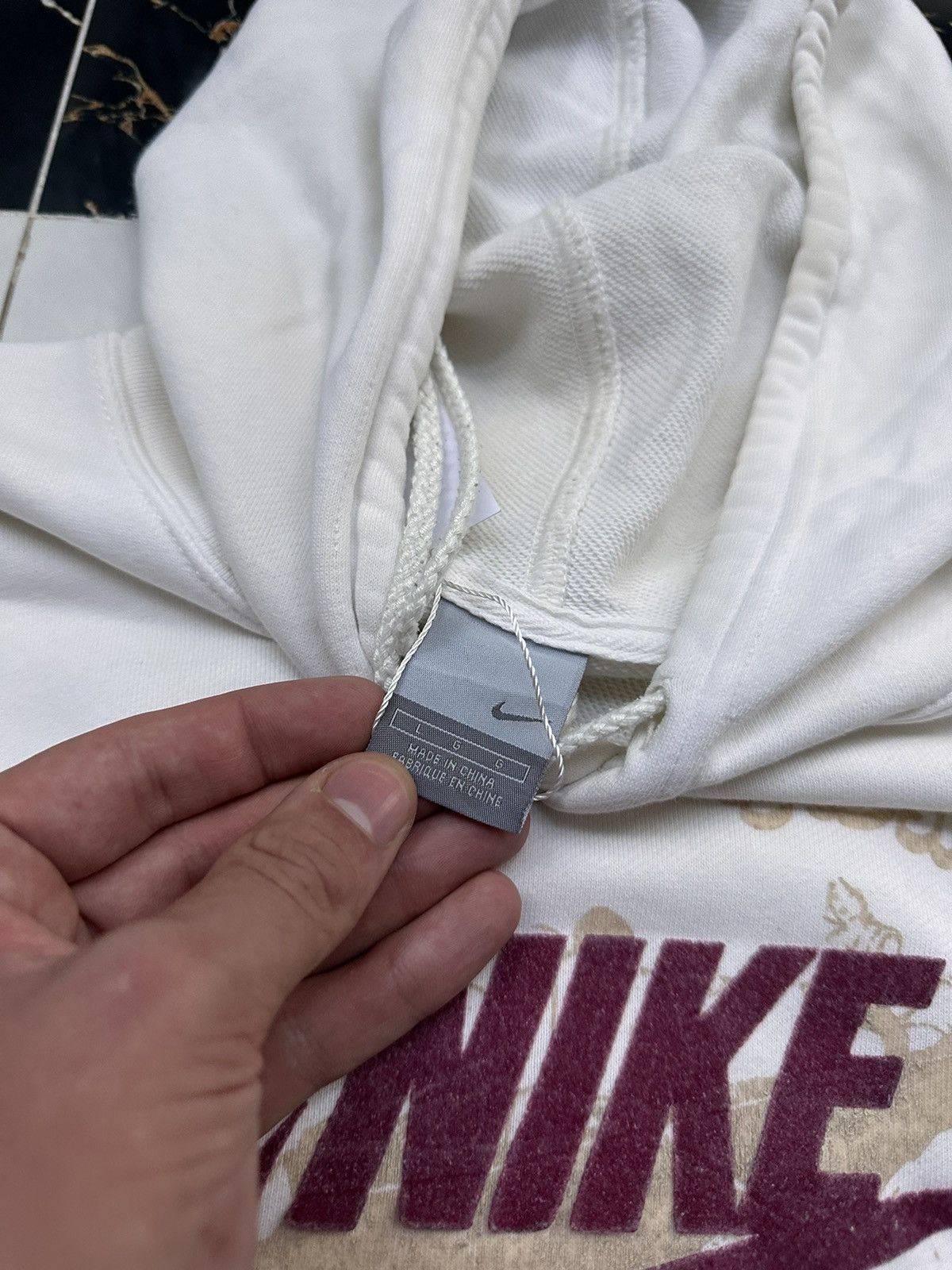 NIKE VINTAGE BIG LOGO STREETWEAR HOODIE