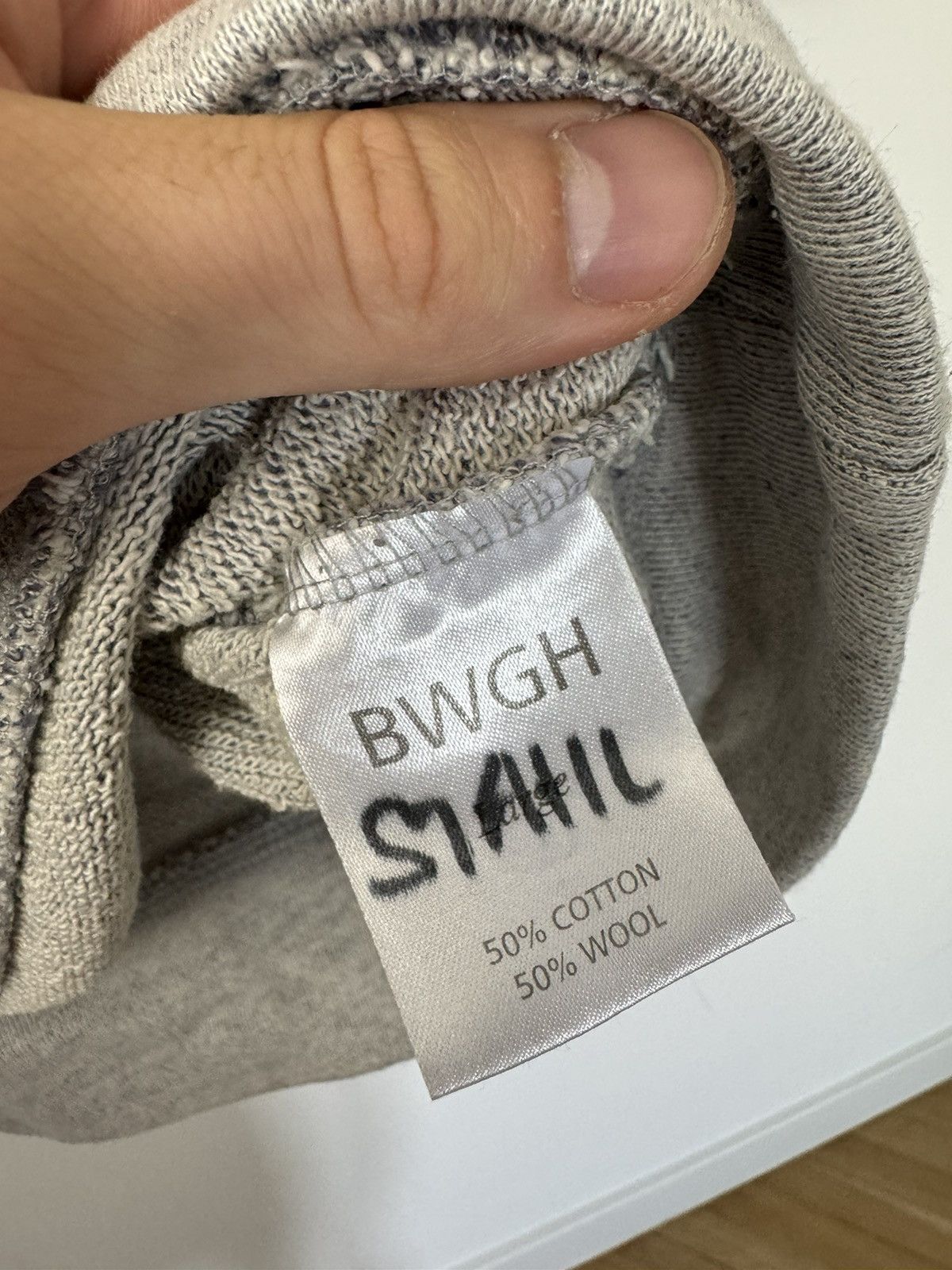 Brooklyn We Go Hard BWGH Sweatshirt Brooklyn Parle Francais Wool Cott Blend Size US L / EU 52-54 / 3 - 5 Thumbnail
