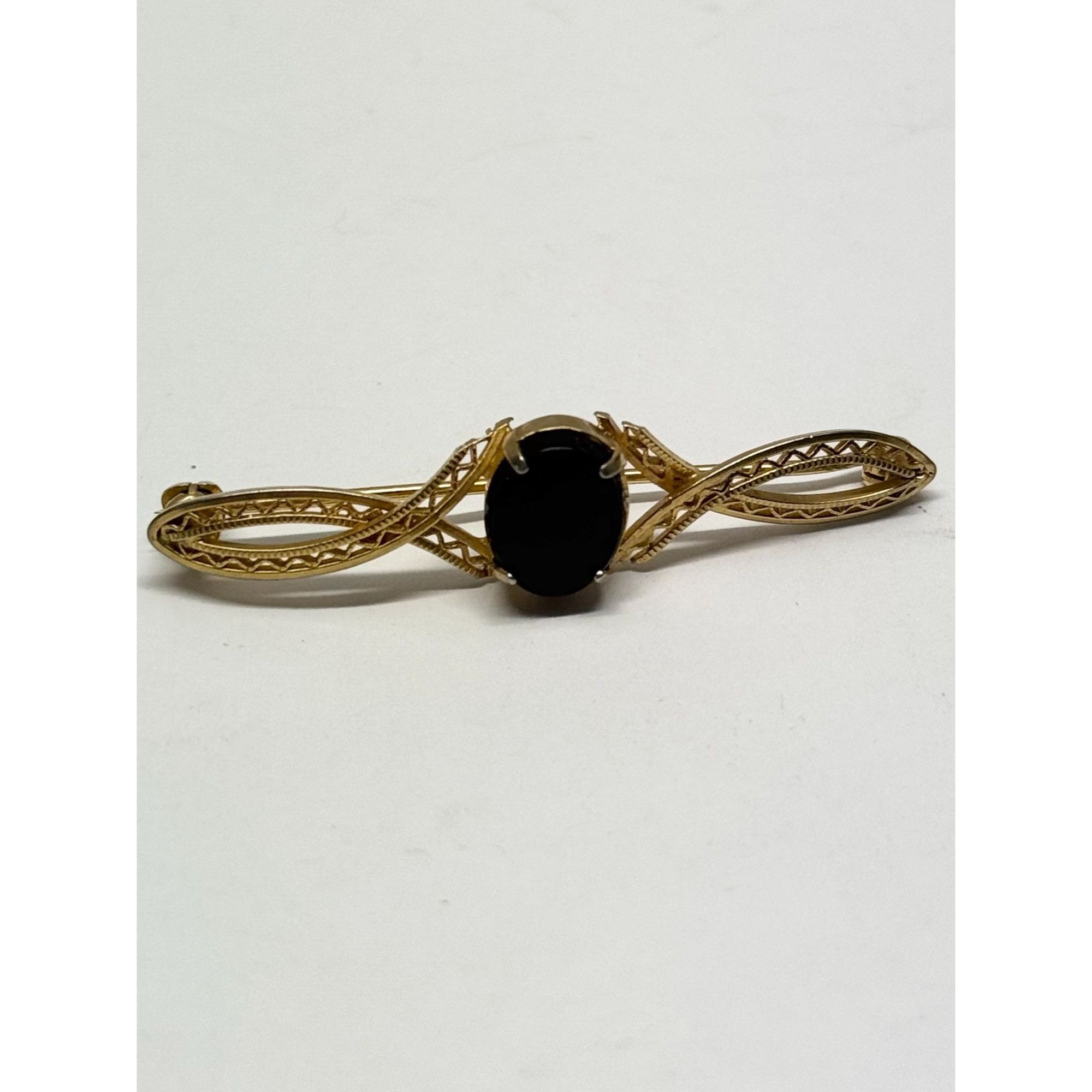 Vintage Vintage Burt Cassell Gold Filled Brooch Bar Pin Size ONE SIZE - 3 Thumbnail