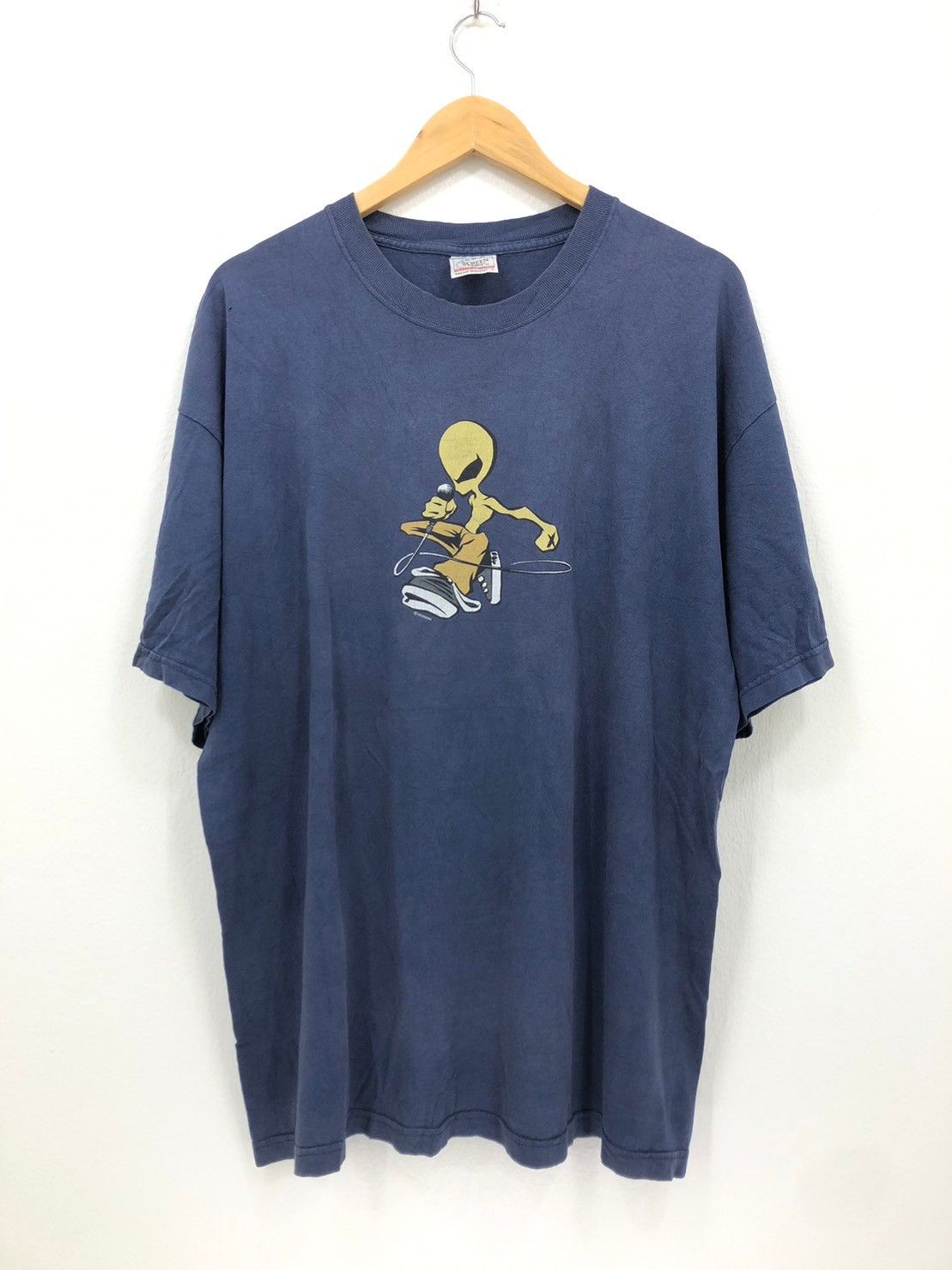 Vintage Vintage 90's Alien shirt Y2K Domani BN Size US XL / EU 56 / 4 - 2 Thumbnail