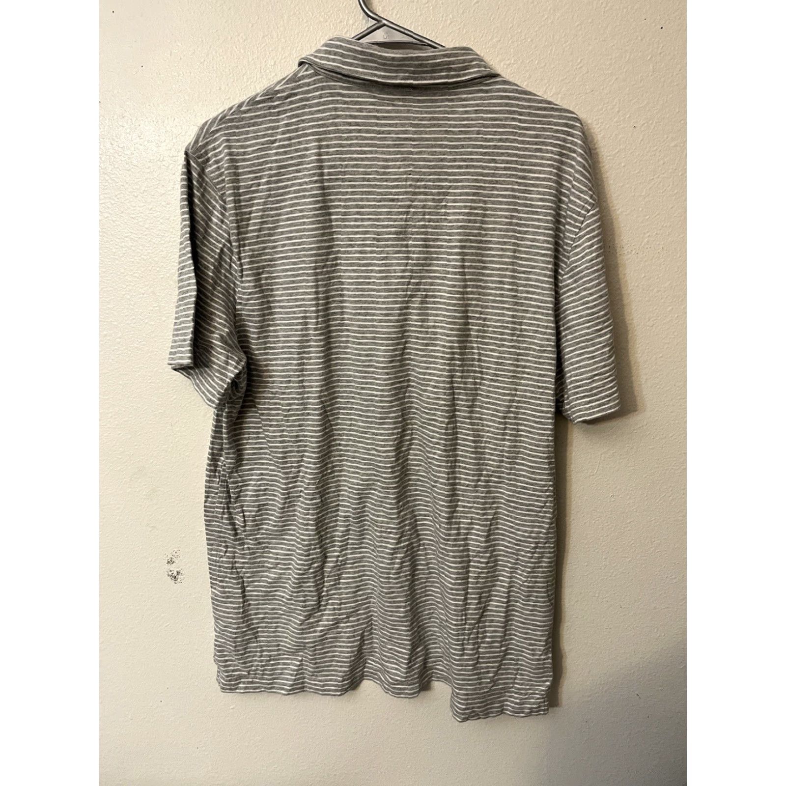J.Crew J.CREW Polo Shirt Mens XL Striped Slub Cotton Pocket Preppy Casual Shirt Size US XL / EU 56 / 4 - 3 Thumbnail