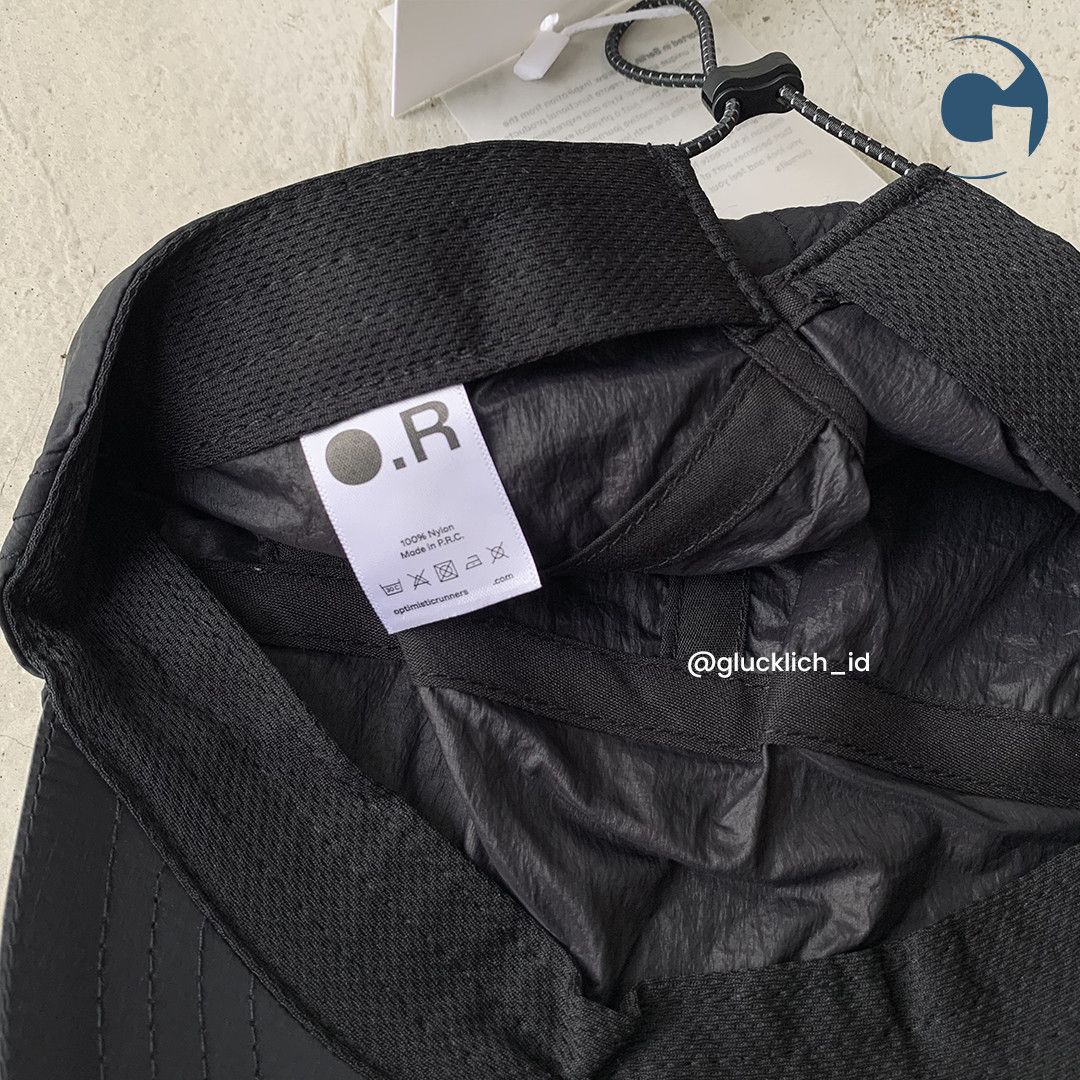 Other Optimistic Runners, Nylon OR Cap in Black Size ONE SIZE - 4 Thumbnail