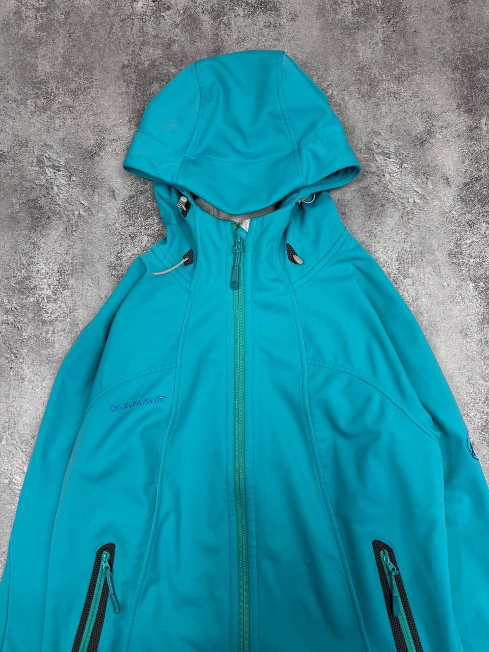Mammut Mammut Women Softshell Hooded Jacket Turquoise Asia XL Size XL / US 12-14 / IT 48-50 - 3 Thumbnail