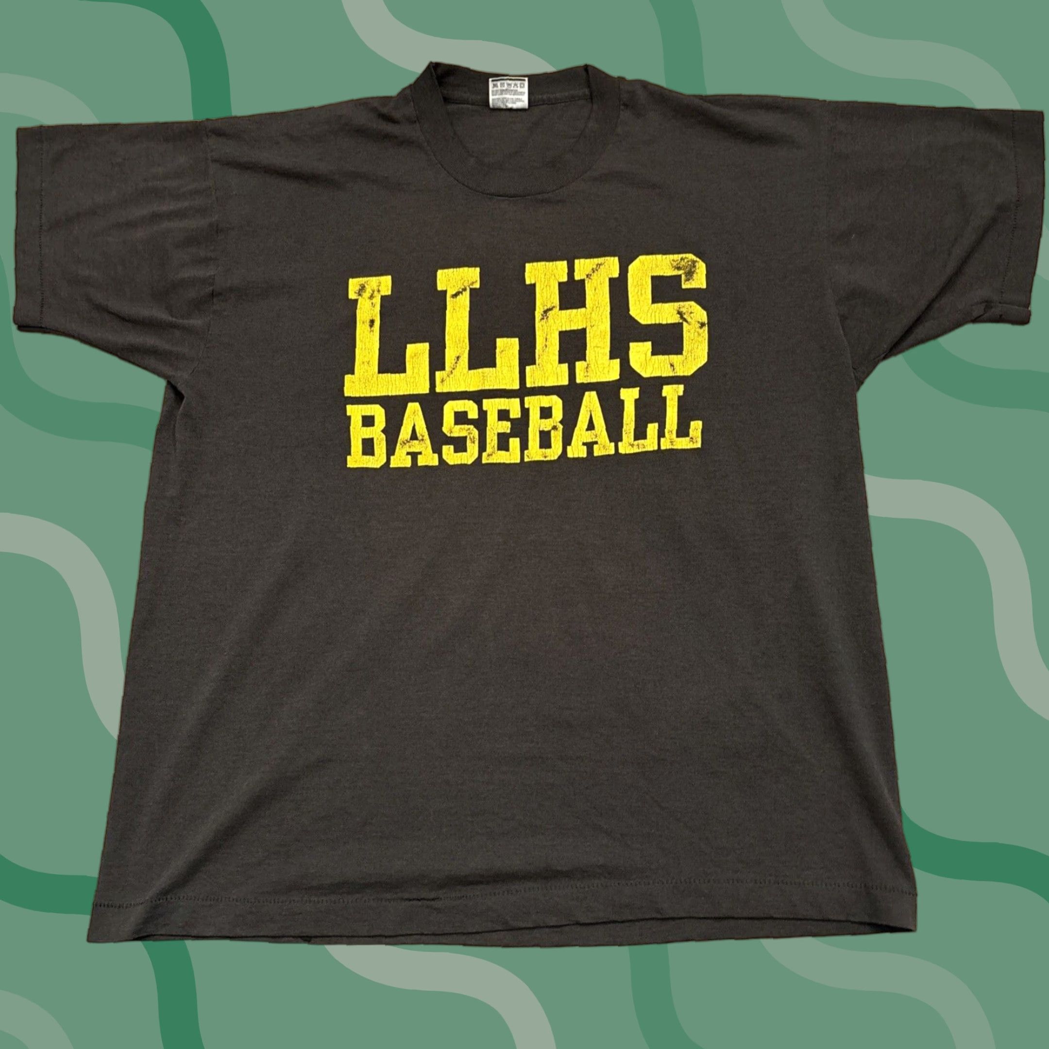 Fruit Of The Loom VINTAGE Fruit of the Loom Lake Lehman PA High School Baseball T-Shirt XL Black Mens Size US XL / EU 56 / 4 - 1 Thumbnail