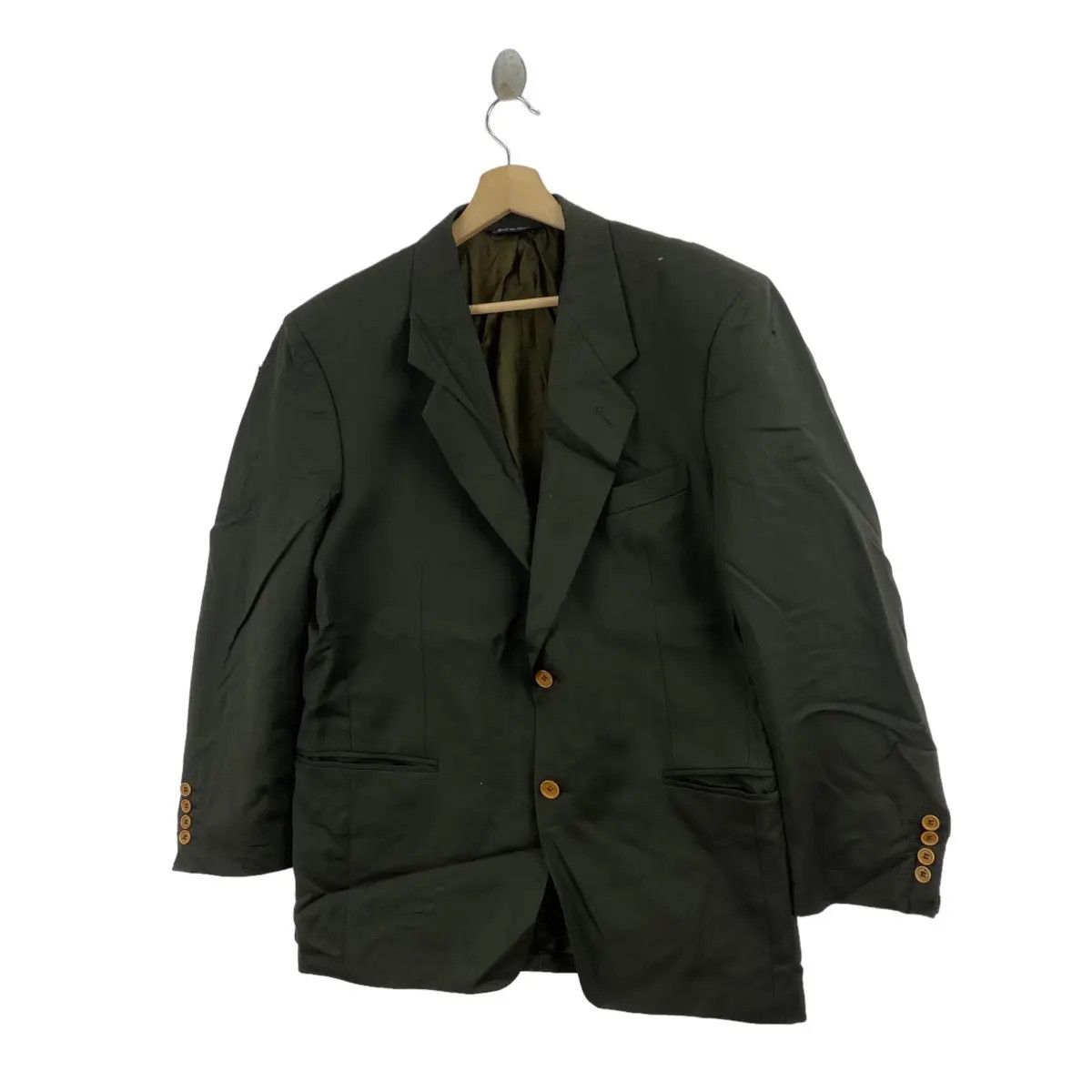 Other Vtg GIORGIO FELLINI x LANIFICIO Pietro Italy Blazer 2 Button Size 42R - 4 Thumbnail
