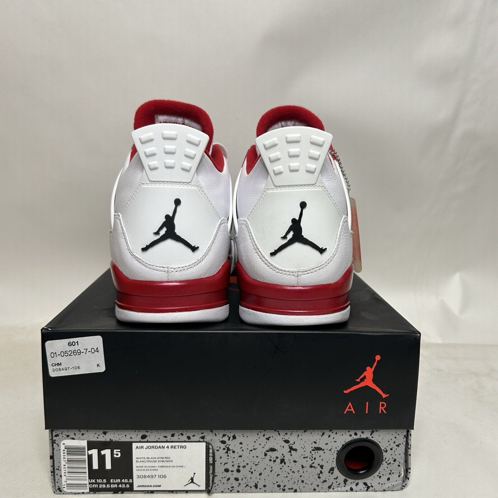 Jordan Brand Nike Shoes Air Jordan 4 Retro “Alternate 89” 2024 Size US 11.5 / EU 44-45 - 5 Thumbnail