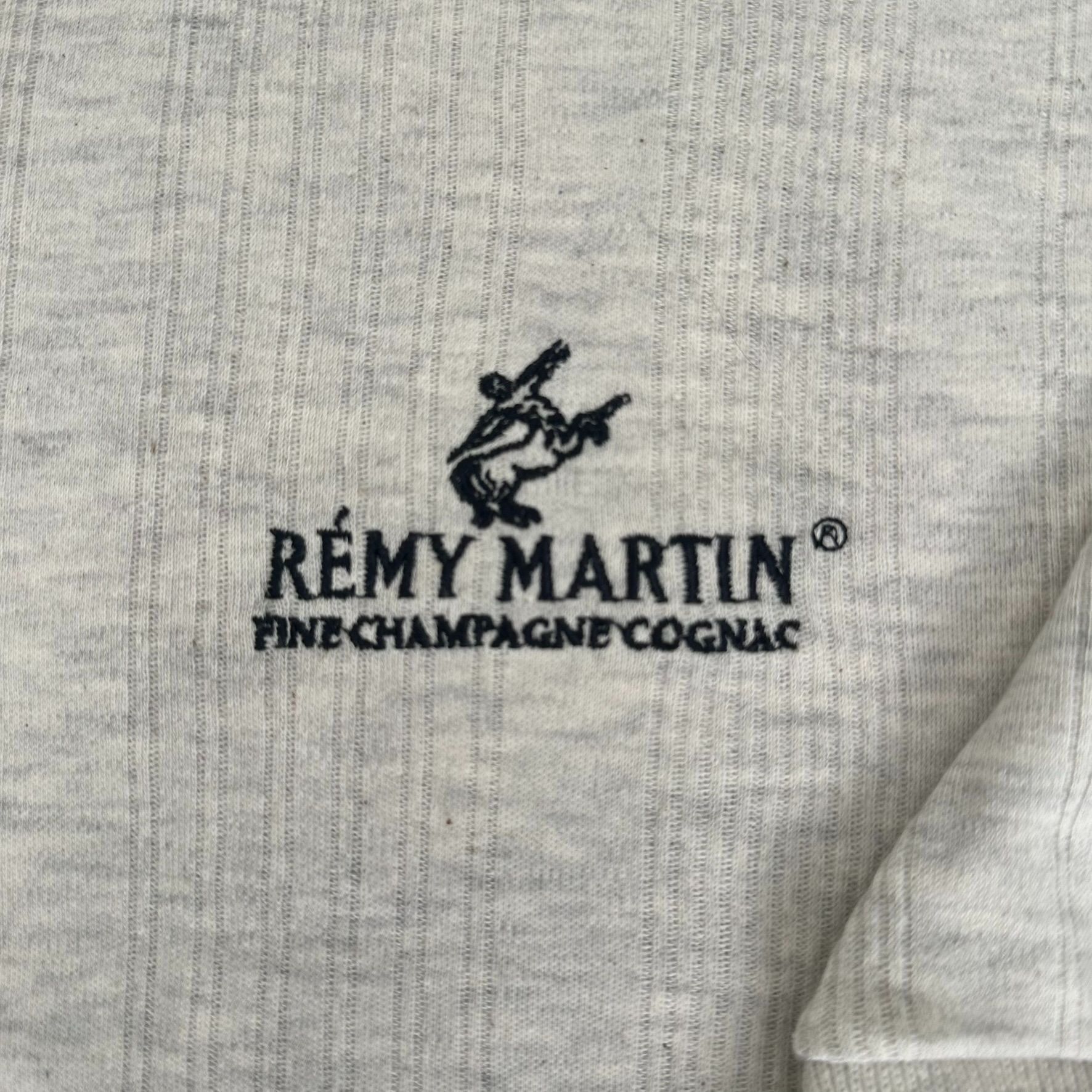 Vintage Vintage 90s Remy Martin Cognac Polo Shirt Ribbed Textured Be Size US L / EU 52-54 / 3 - 5 Thumbnail