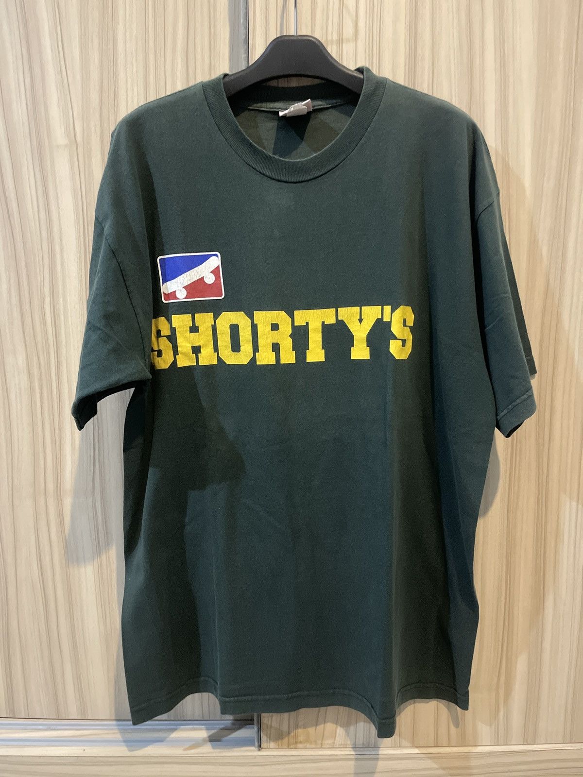 image of Shortys Skateboards x Vintage Shorty’S T Shirt in Green, Men's (Size XL)