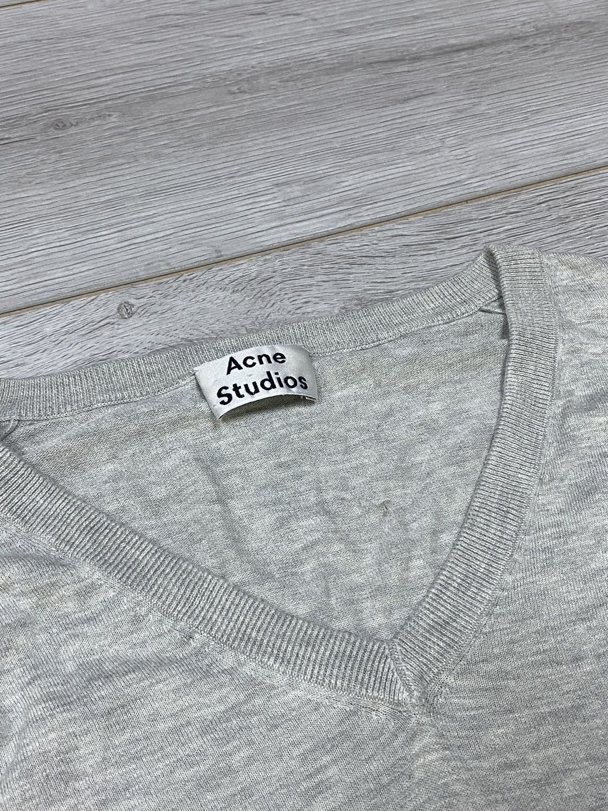 Acne Studios Acne Studiis Belatrix Fluid ss15 vintage v neck sweater Size US M / EU 48-50 / 2 - 3 Thumbnail
