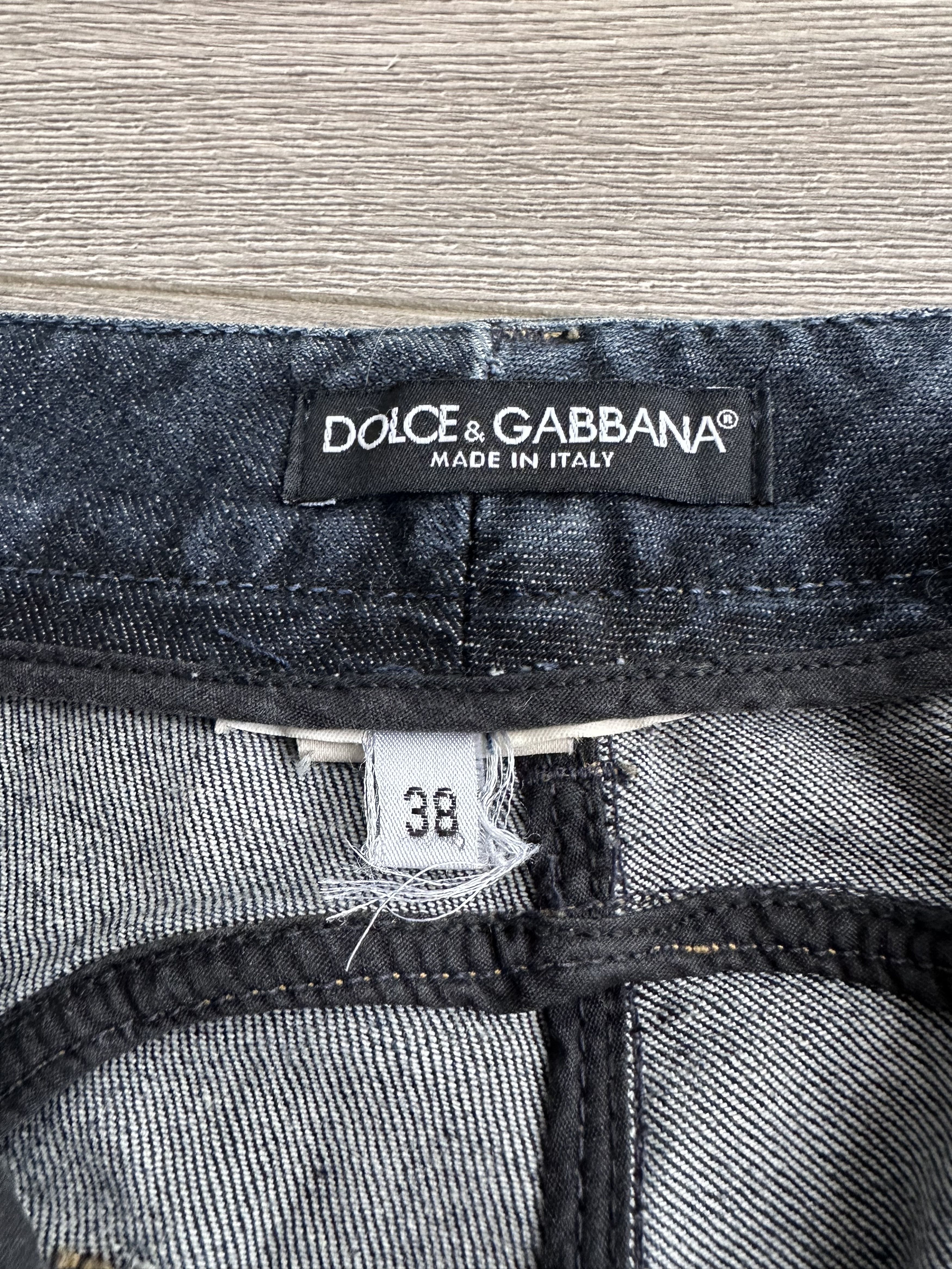 Dolce & Gabbana Dolce & Gabbana Vintage Jeans Size 26" / US 2 / IT 38 - 8 Thumbnail