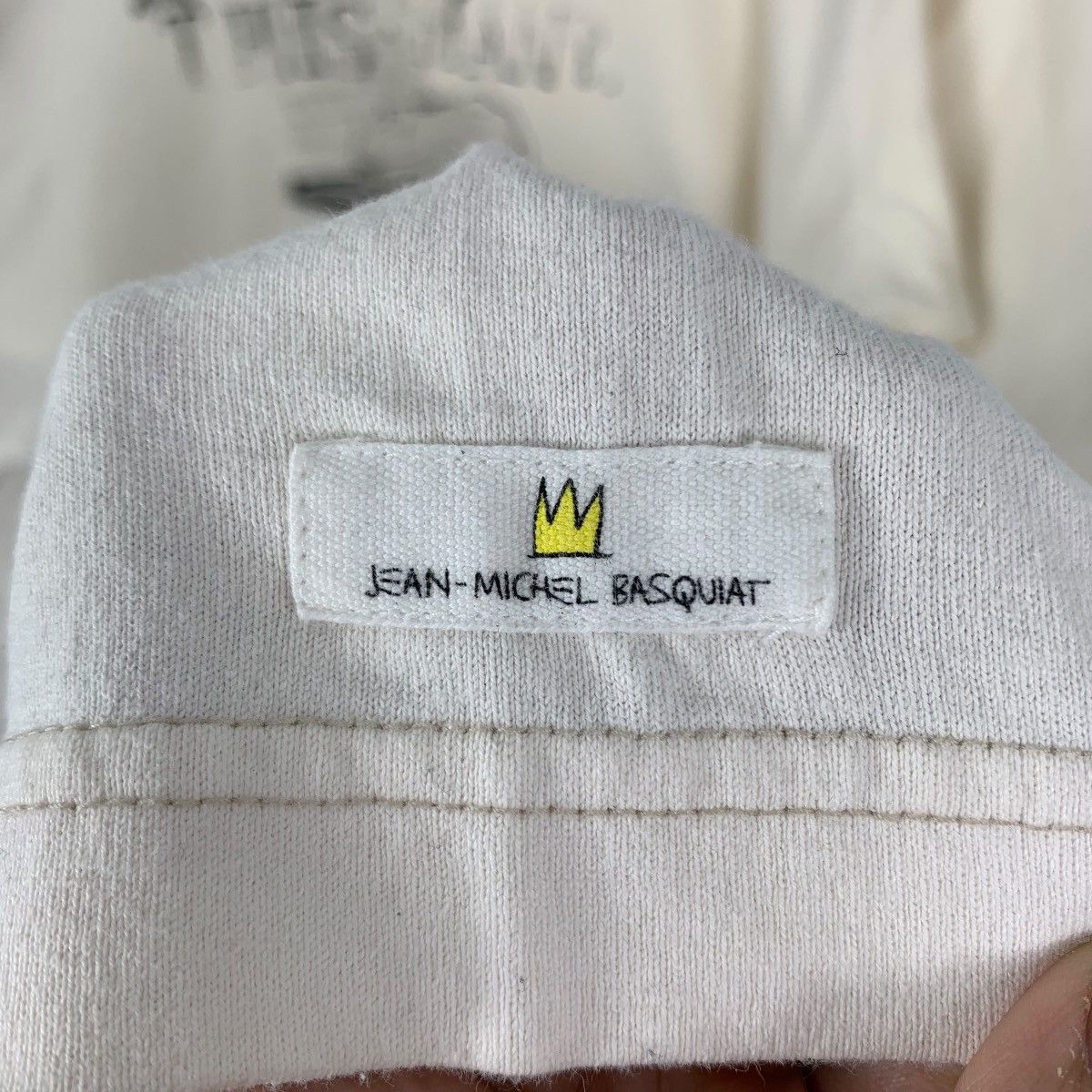 Jean JEAN MICHEL BASQUIAT Jmb Who is This Man Long sleeve Shirt Size US M / EU 48-50 / 2 - 6 Thumbnail