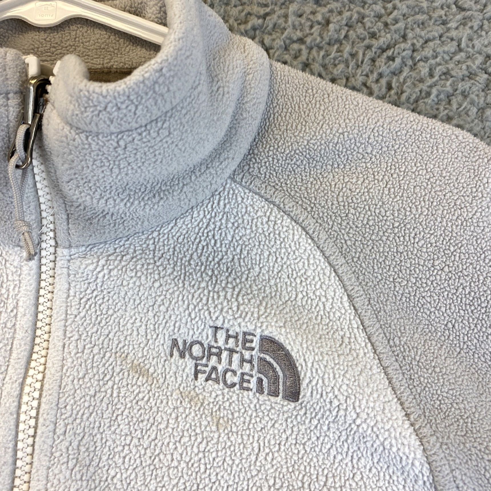 The North Face The North Face Fleece Jacket Womens Medium M Gray Full Zip Soft Pockets /52-38 Size M / US 6-8 / IT 42-44 - 3 Thumbnail